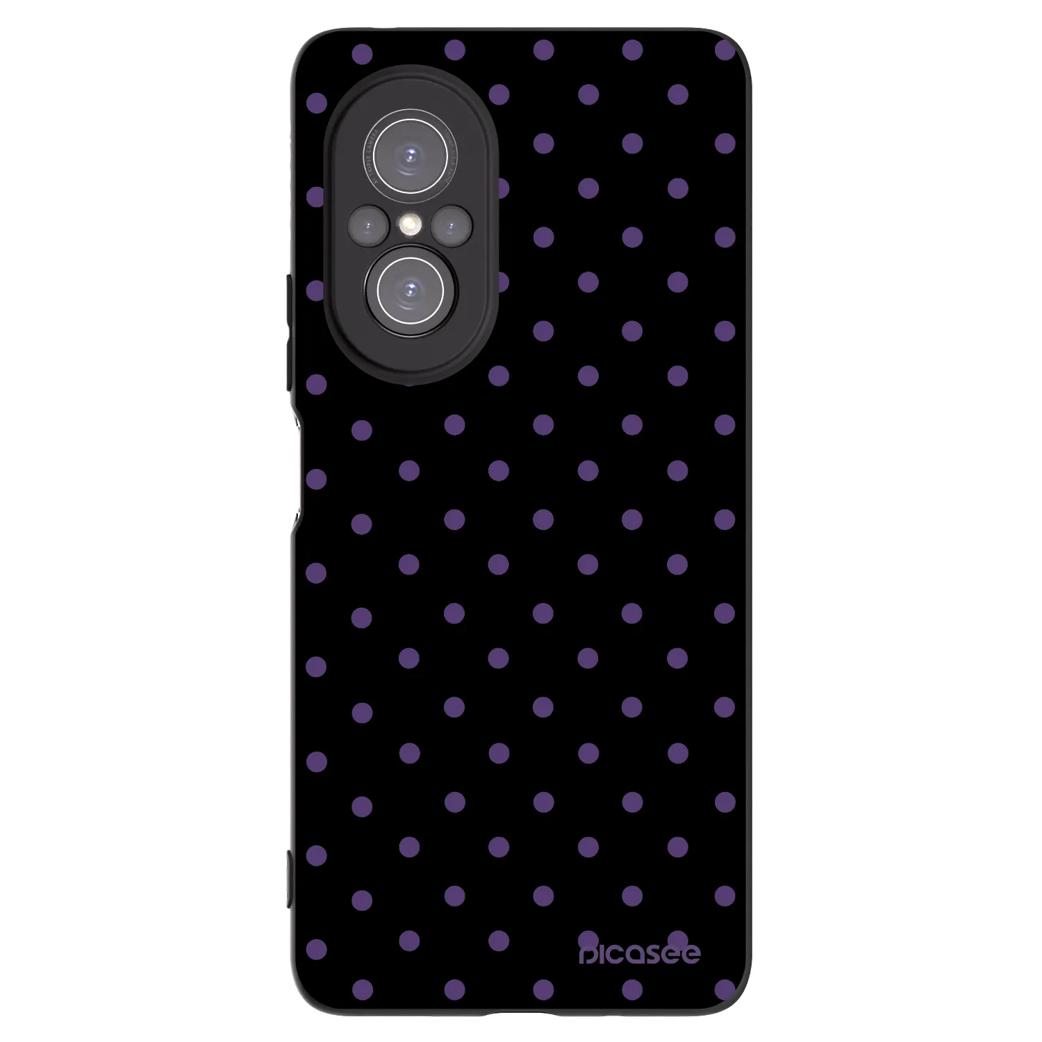 Picasee silikonový černý obal pro Huawei Nova 9 SE - Flickers