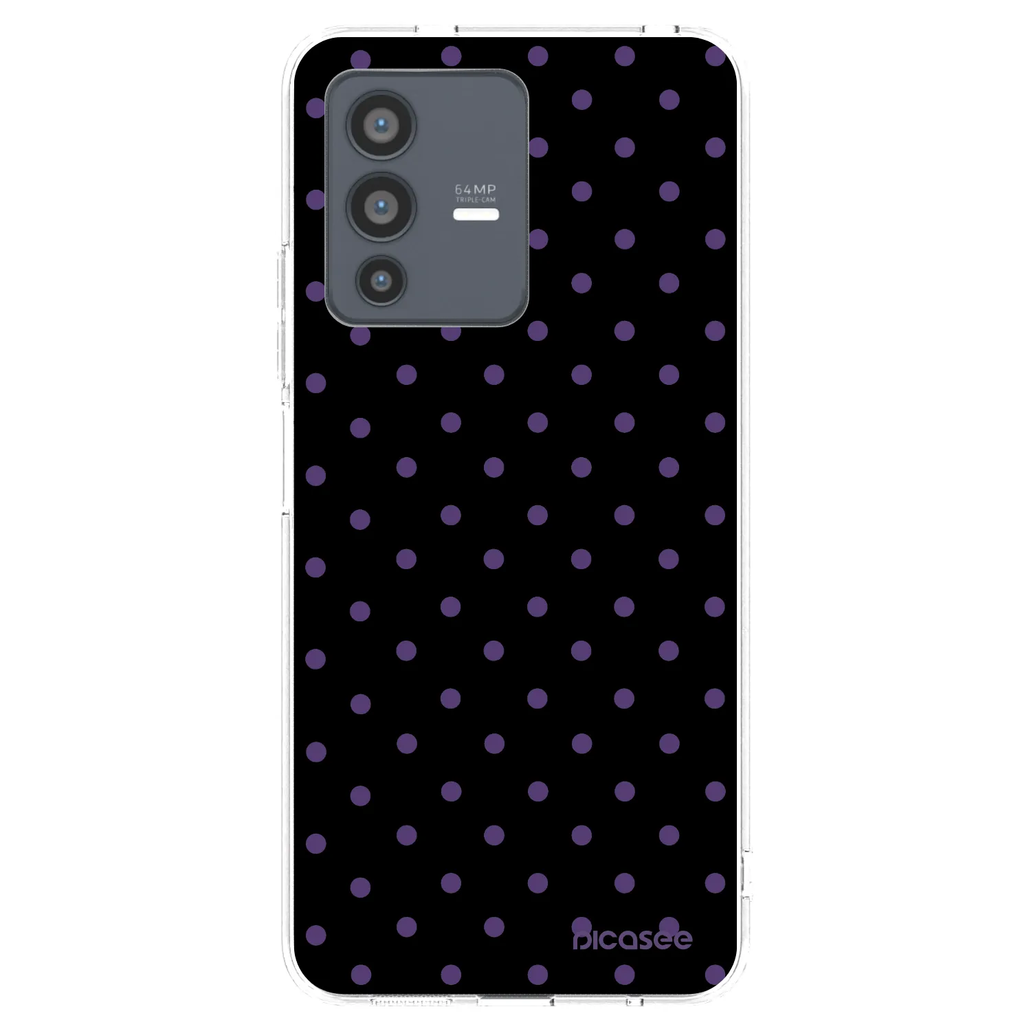 Picasee silikonový průhledný obal pro Vivo V23 5G - Flickers