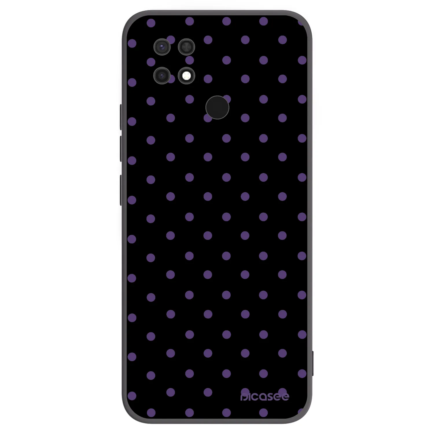 Picasee silikonový černý obal pro Xiaomi Redmi 10C - Flickers