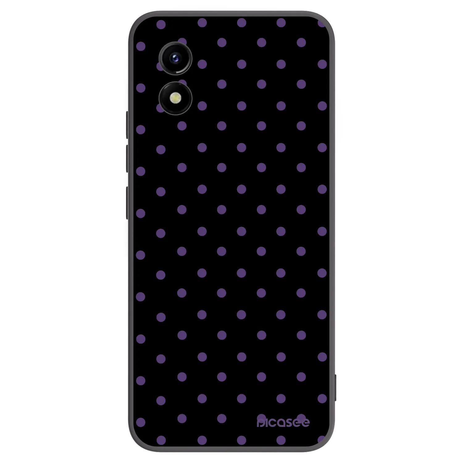 Picasee silikonový černý obal pro Vivo Y01 - Flickers