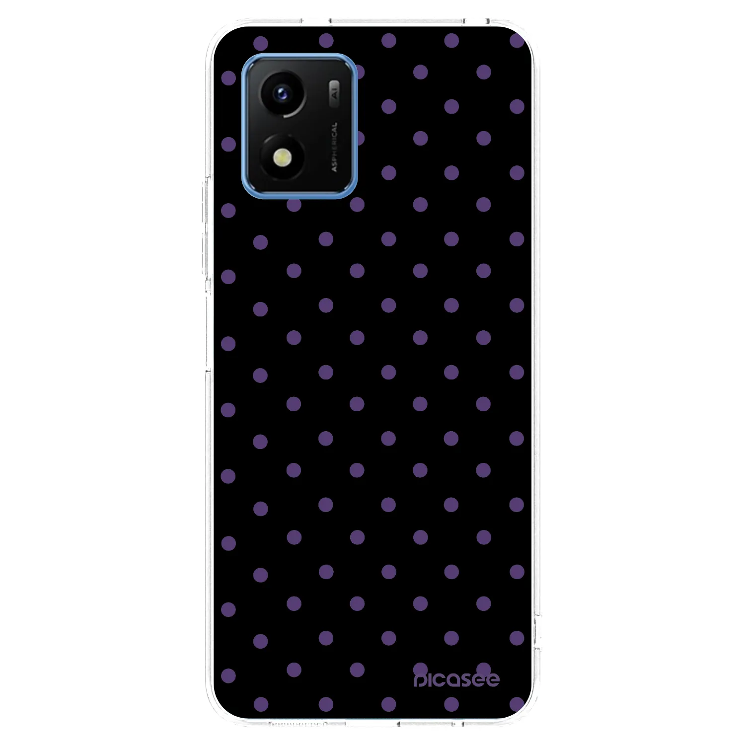 Picasee silikonový průhledný obal pro Vivo Y01 - Flickers