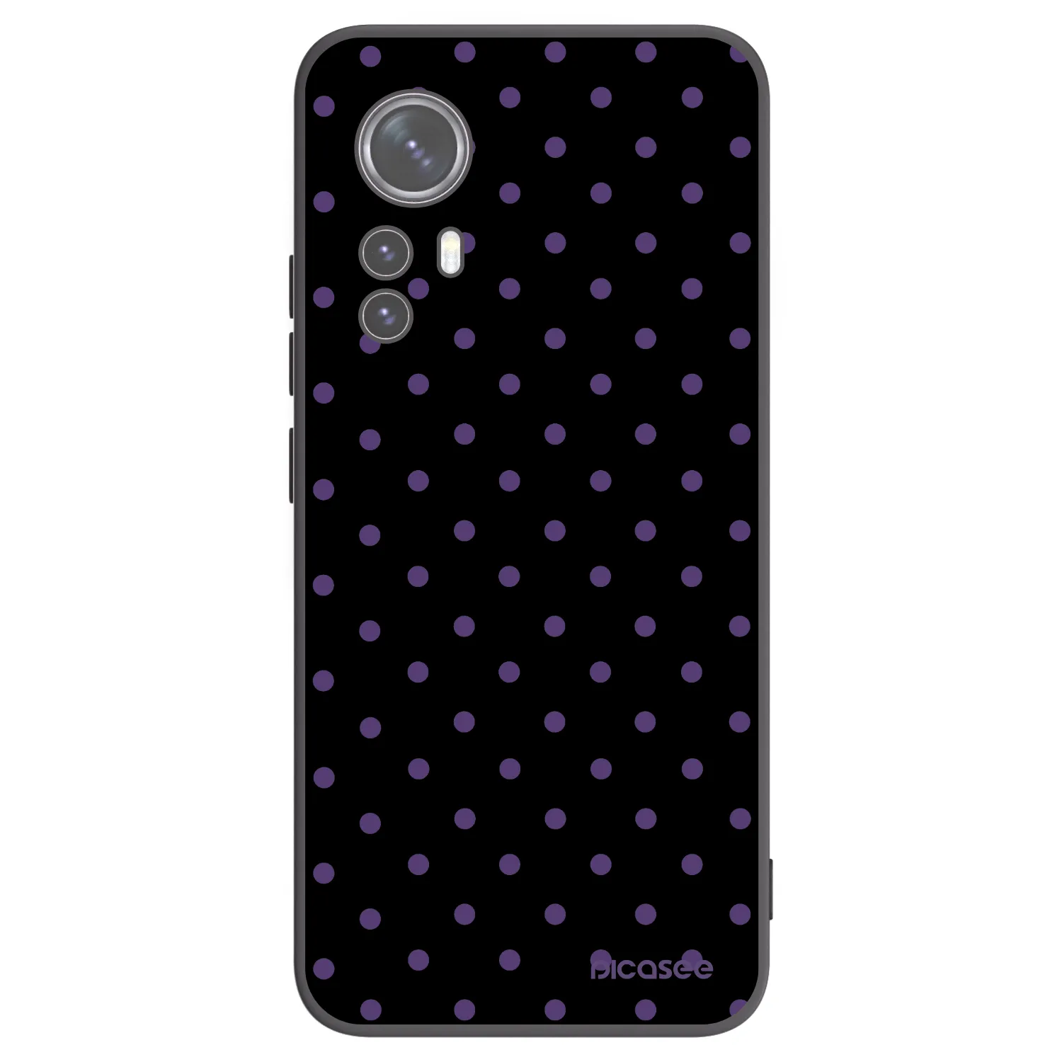 Picasee silikonový černý obal pro Xiaomi 12X - Flickers