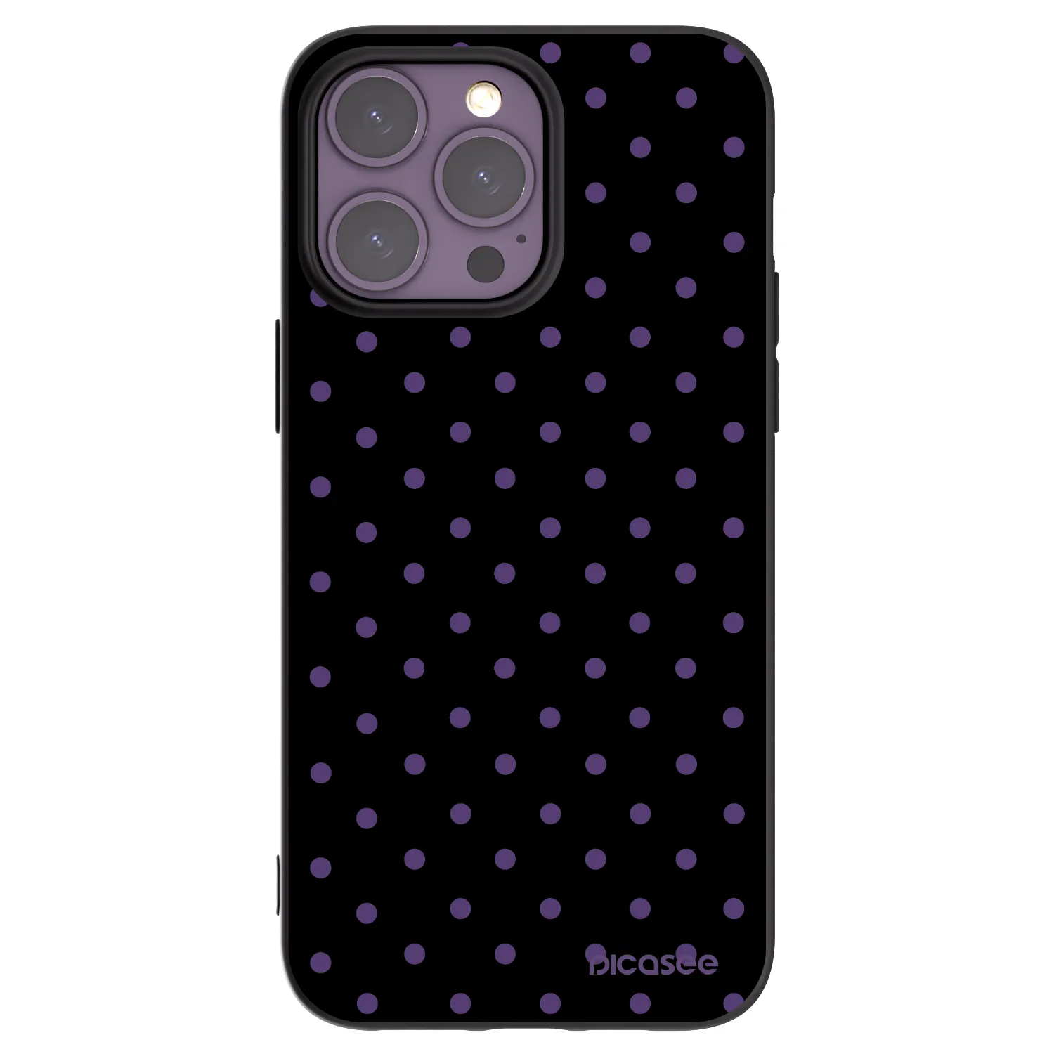 Picasee silikonový černý obal pro Apple iPhone 14 Pro Max - Flickers