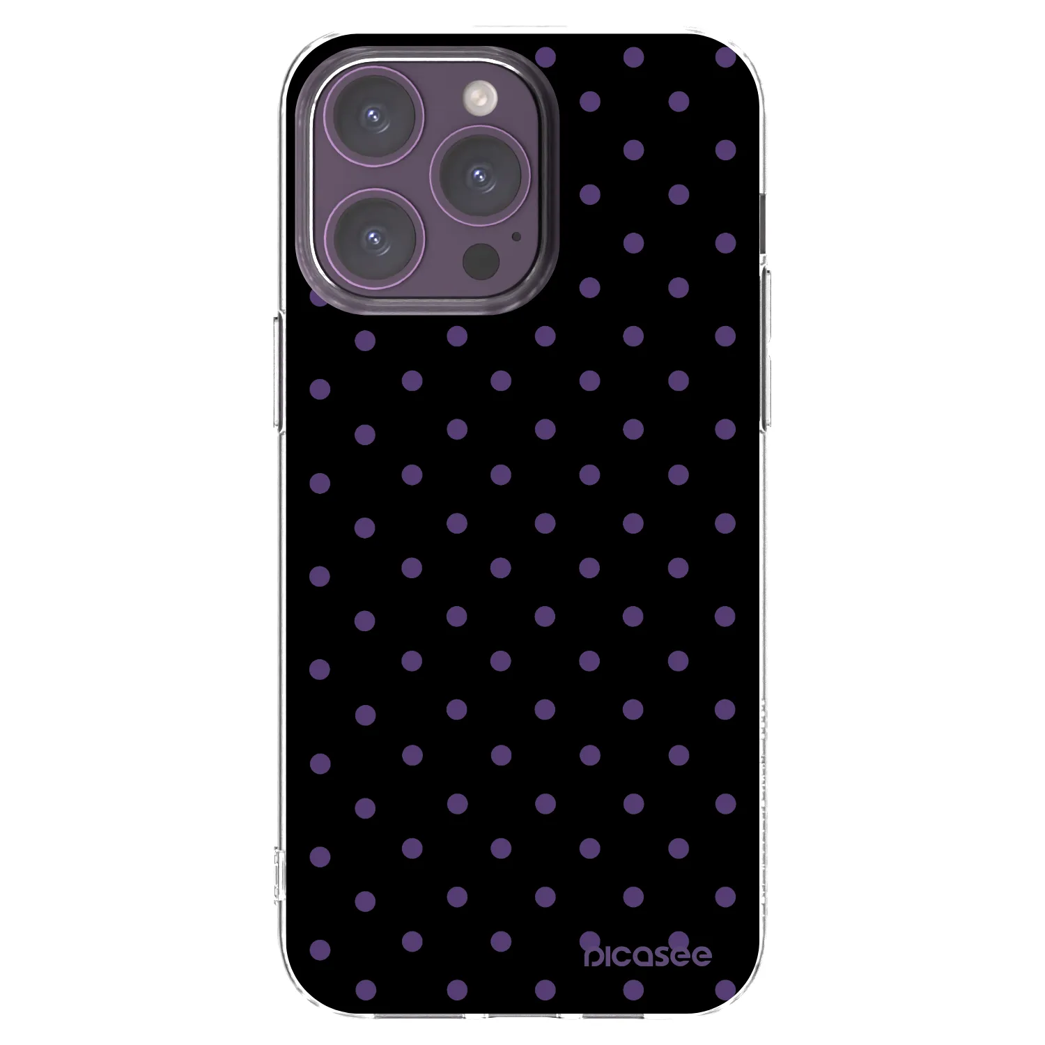 Picasee silikonový průhledný obal pro Apple iPhone 14 Pro Max - Flickers