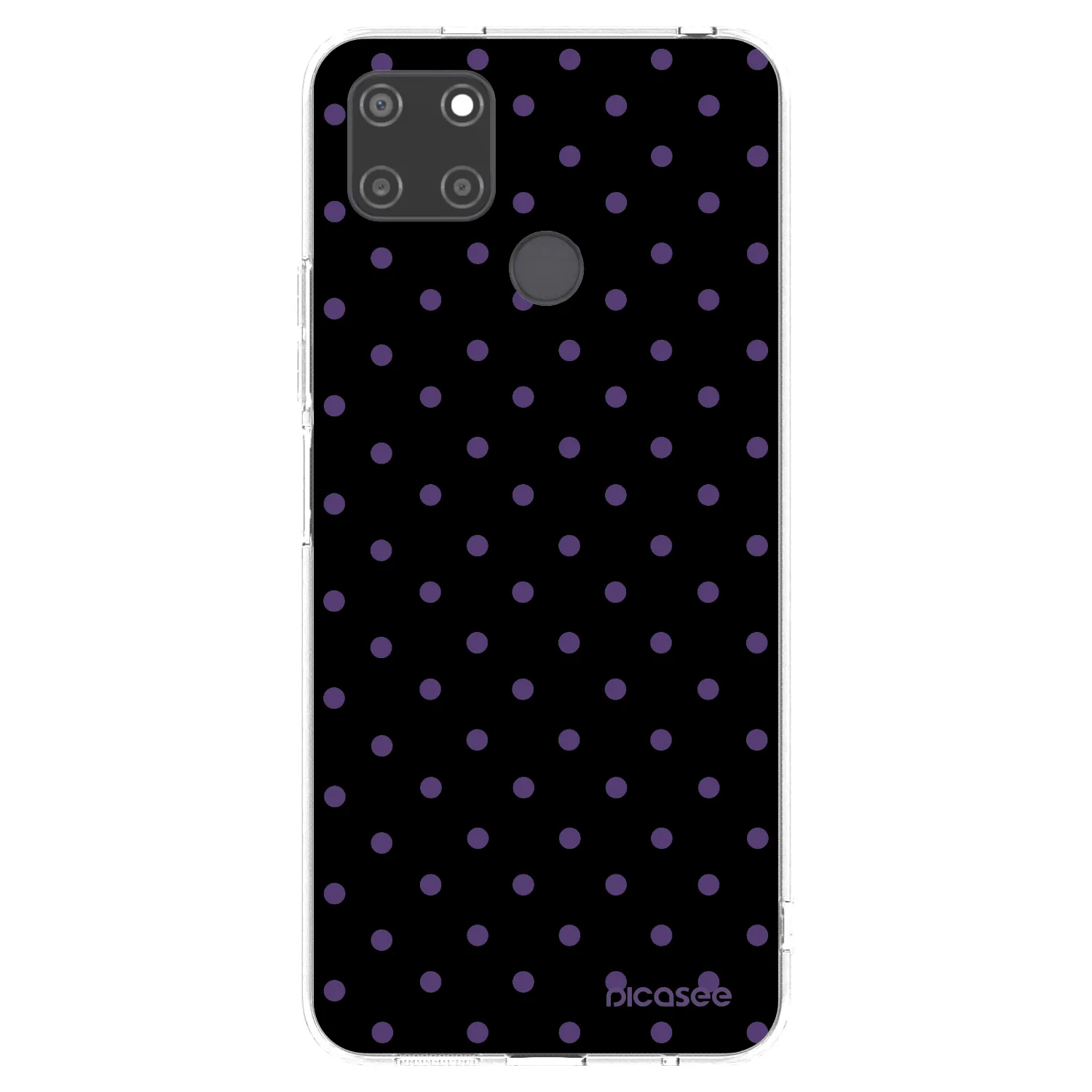 Picasee silikonový průhledný obal pro Realme C21Y - Flickers