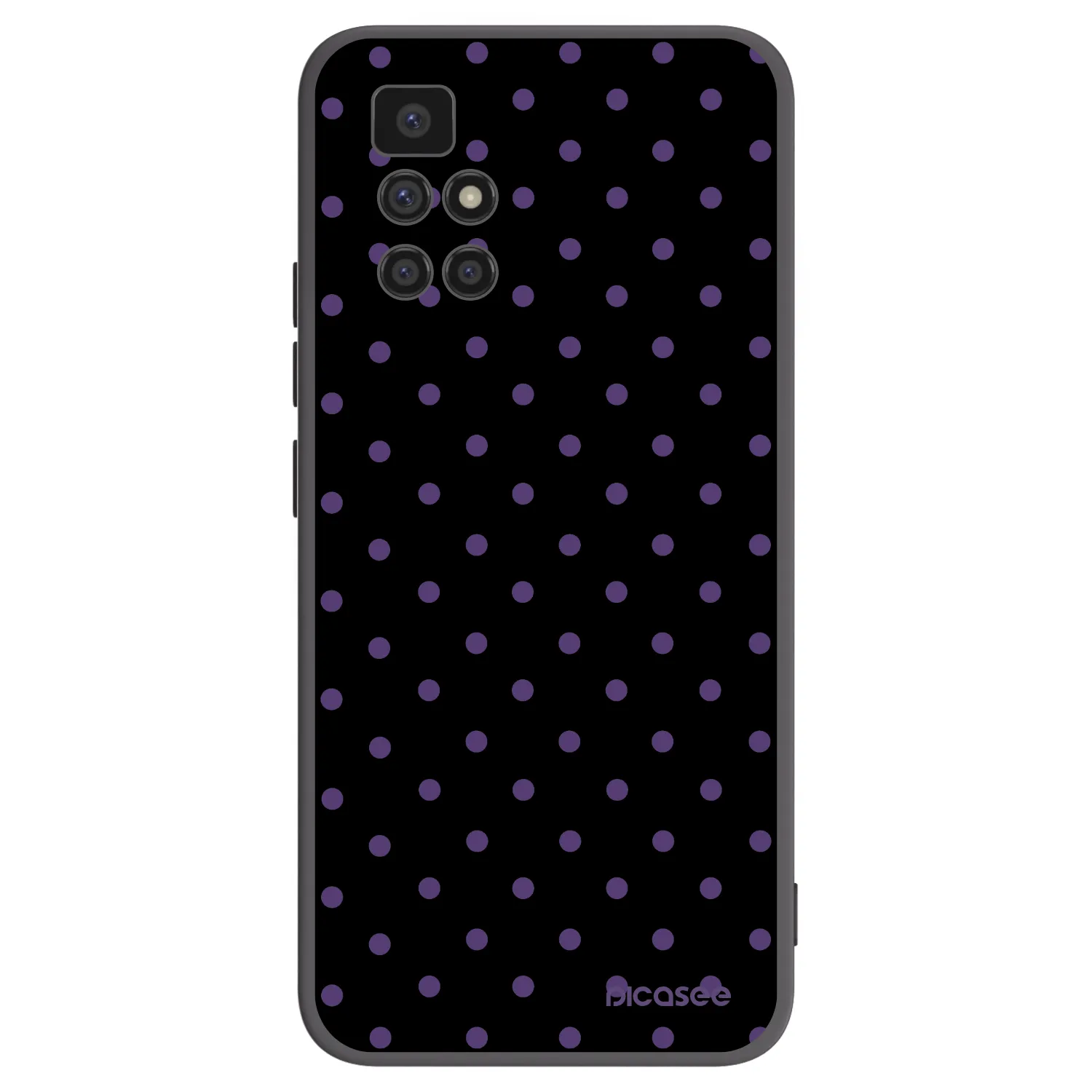 Picasee silikonový černý obal pro Xiaomi Redmi 10 (2022) - Flickers