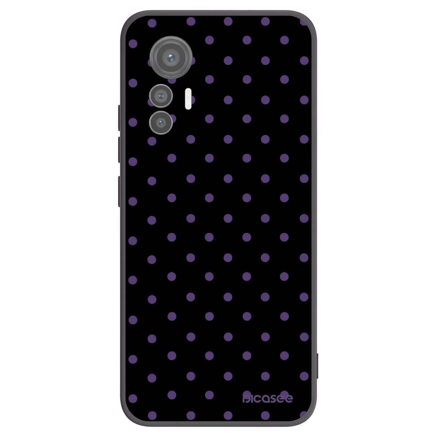 Picasee silikonový černý obal pro Xiaomi 12 Lite - Flickers