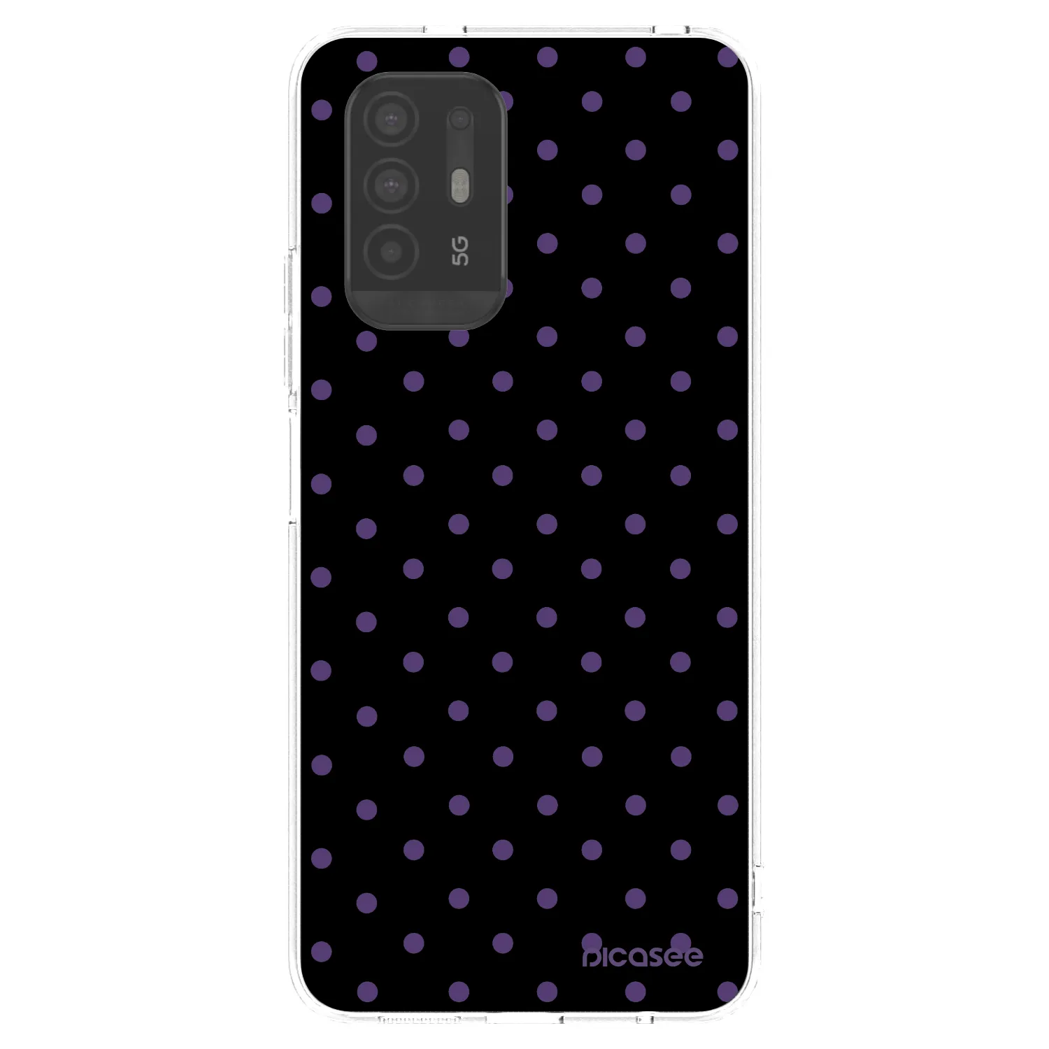 Picasee silikonový průhledný obal pro OPPO A94 5G - Flickers