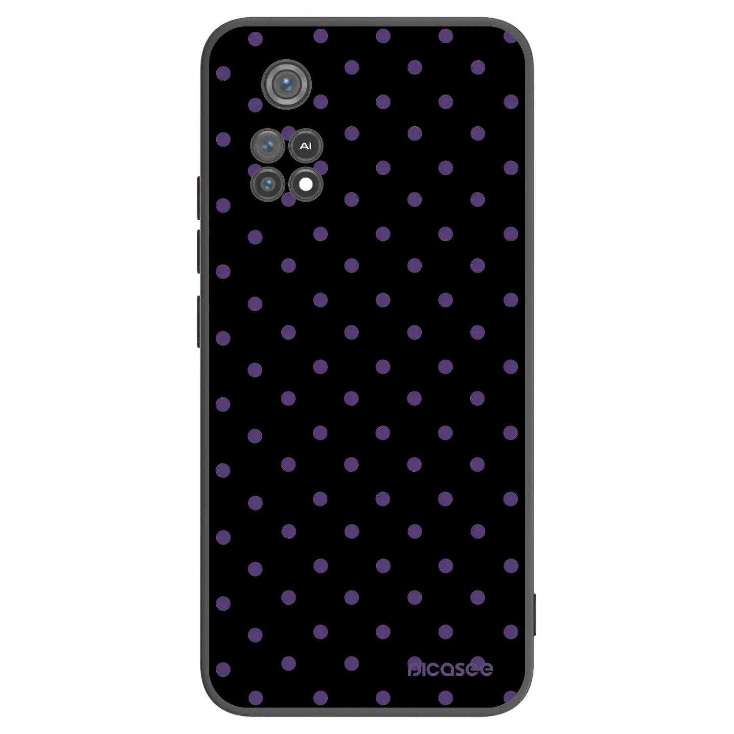 Picasee silikonový černý obal pro Xiaomi Poco M4 Pro - Flickers