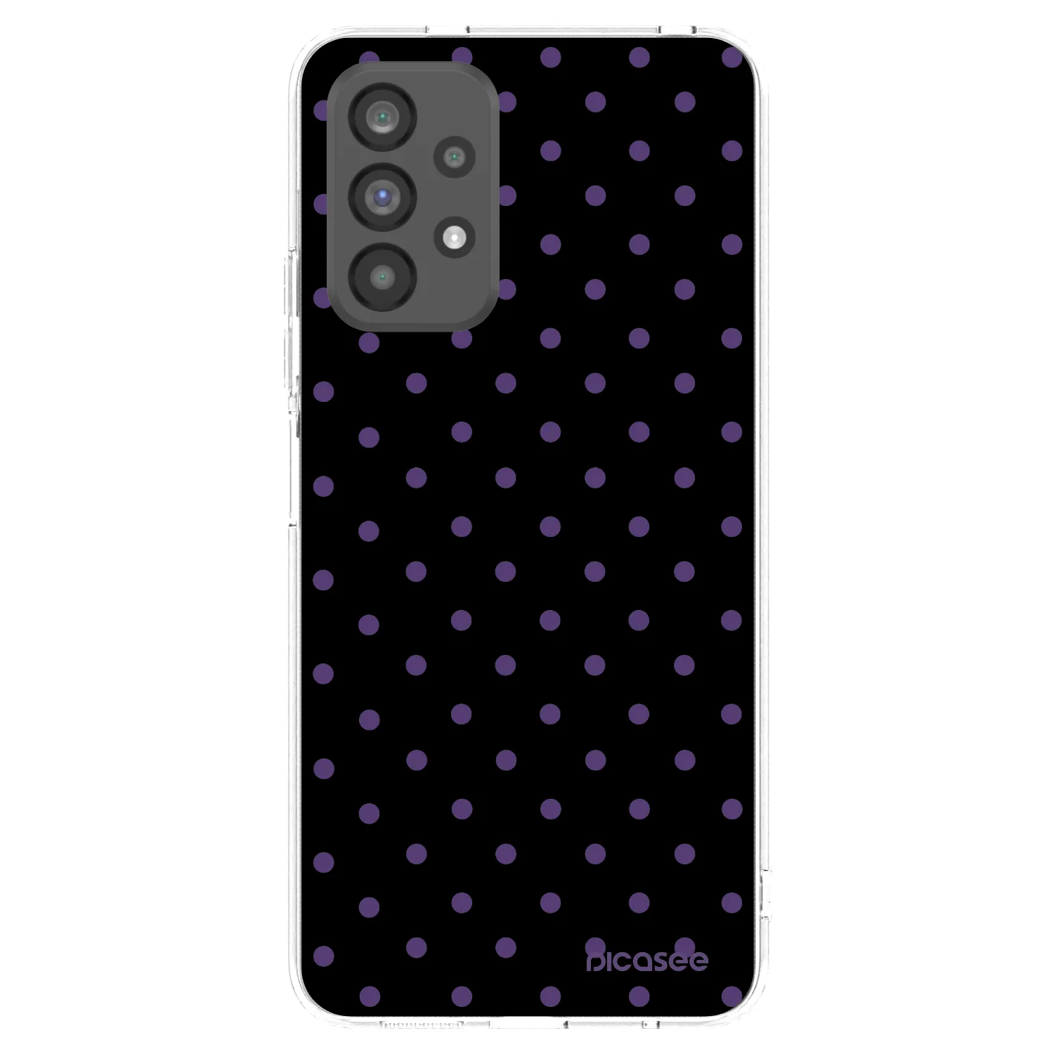 Picasee silikonový průhledný obal pro Samsung Galaxy A73 5G - Flickers
