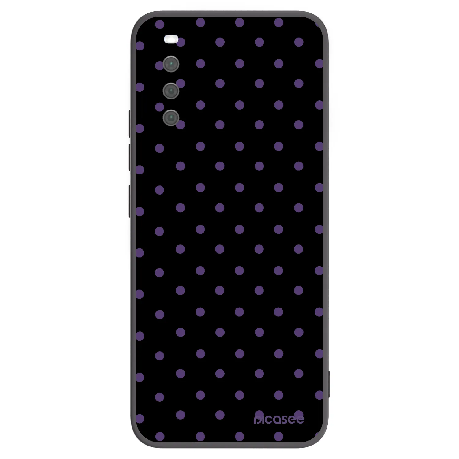 Picasee silikonový černý obal pro Sony Xperia 10 III - Flickers