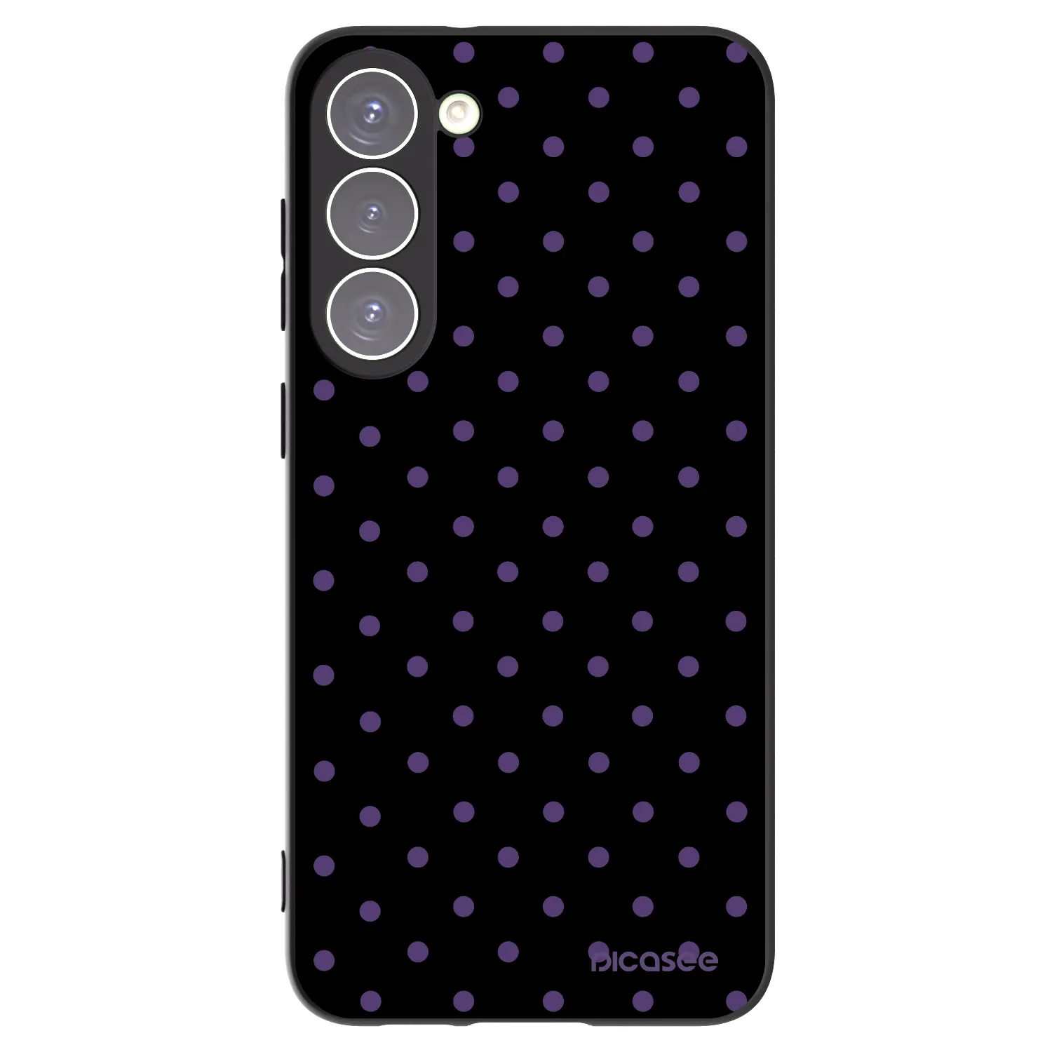 Picasee silikonový černý obal pro Samsung Galaxy S23+ 5G - Flickers