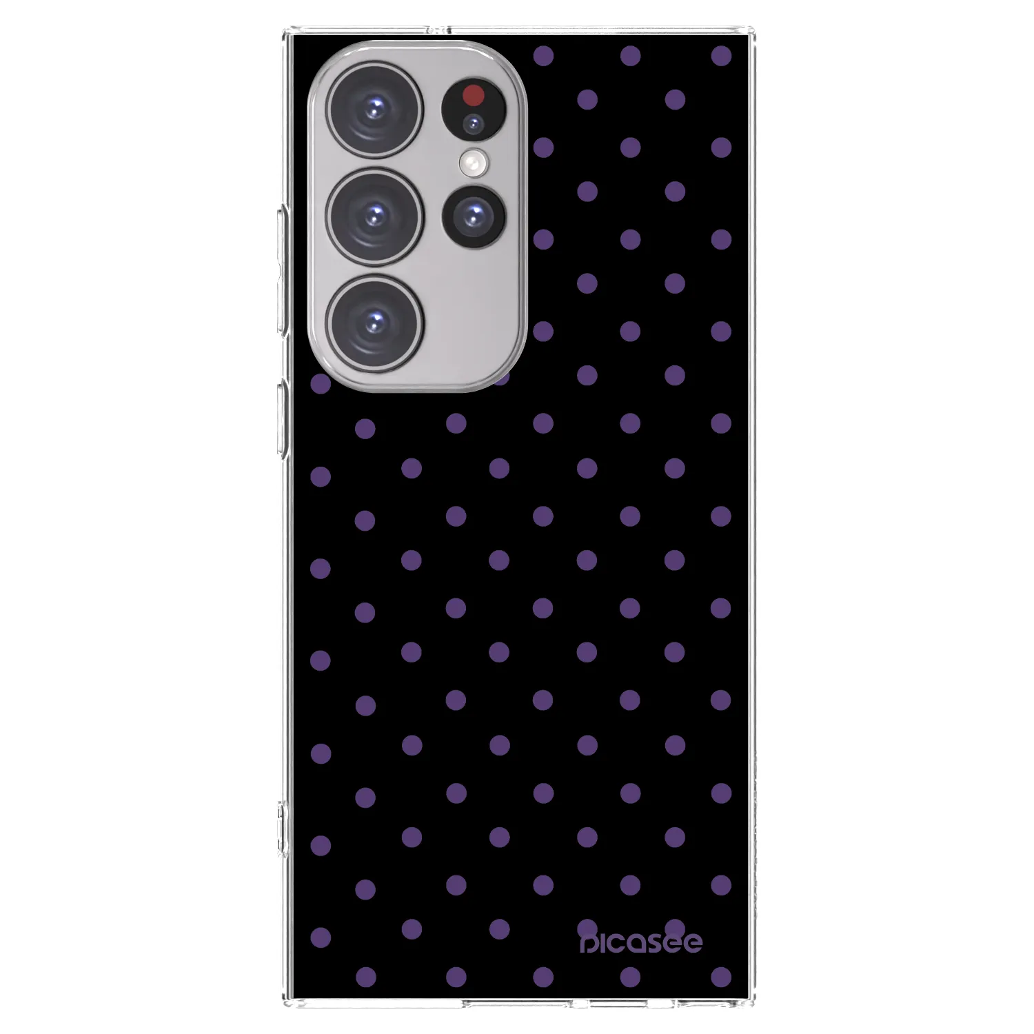 Picasee silikonový průhledný obal pro Samsung Galaxy S23 Ultra 5G - Flickers