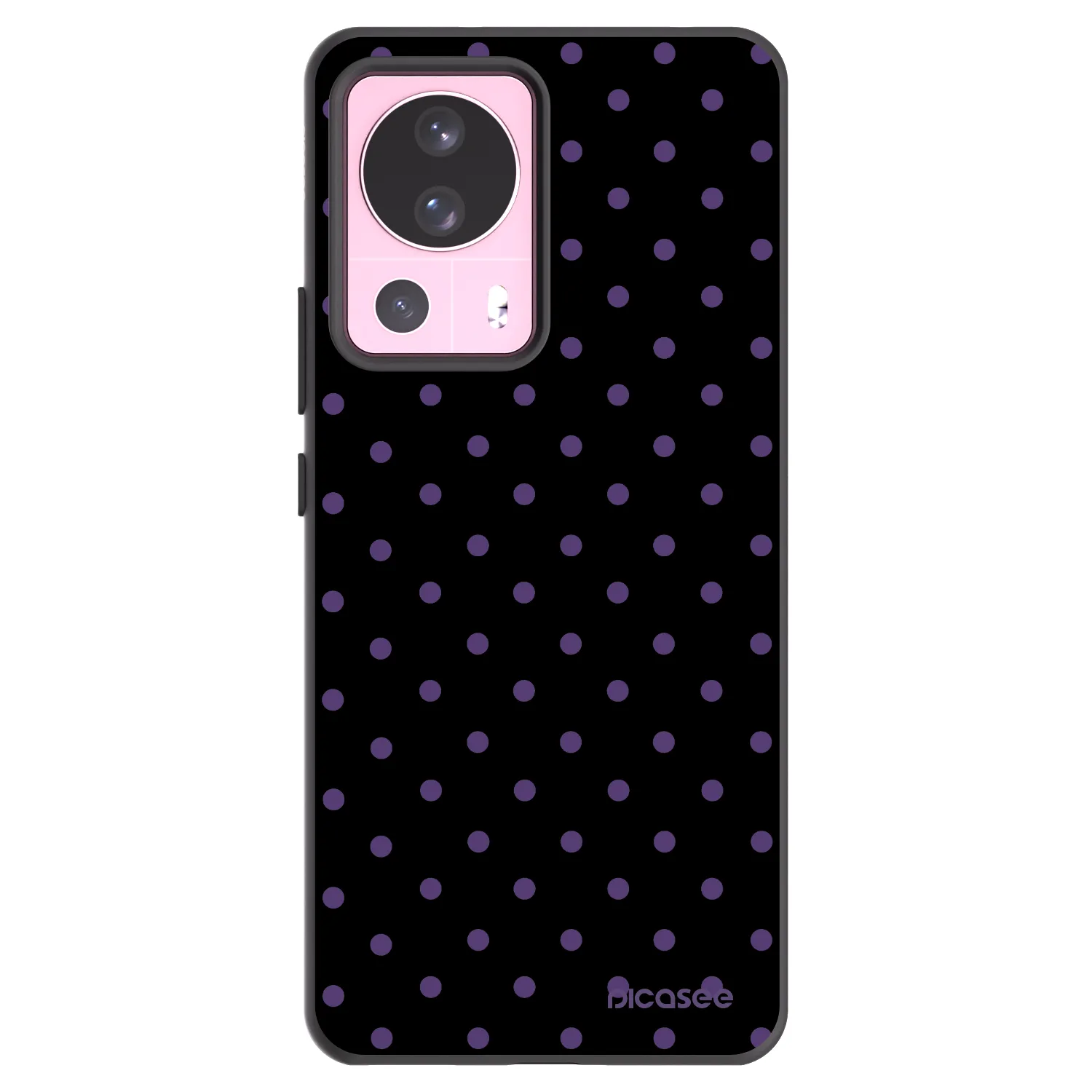 Picasee silikonový černý obal pro Xiaomi 13 Lite - Flickers