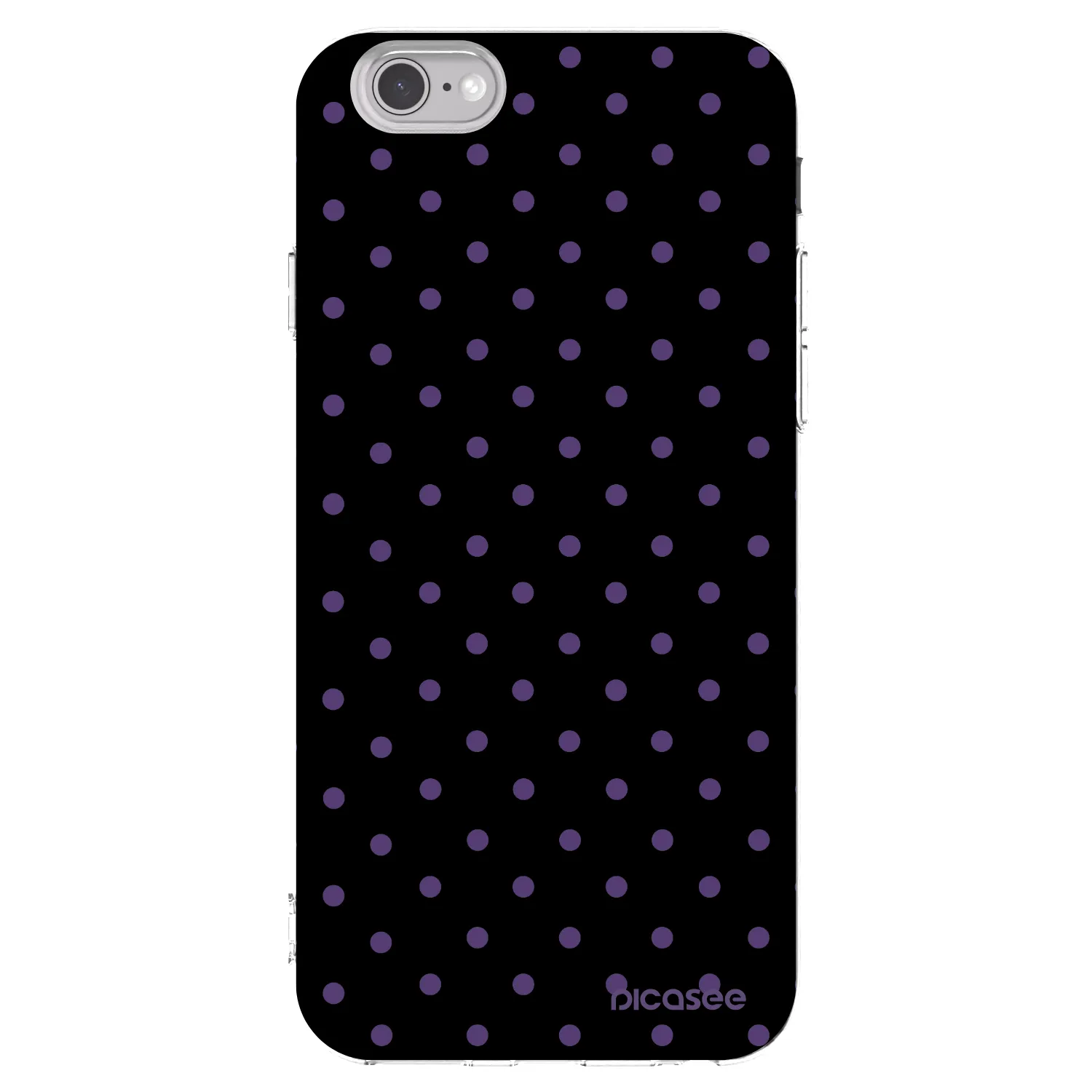Picasee silikonový průhledný obal pro Apple iPhone 6/6S - Flickers