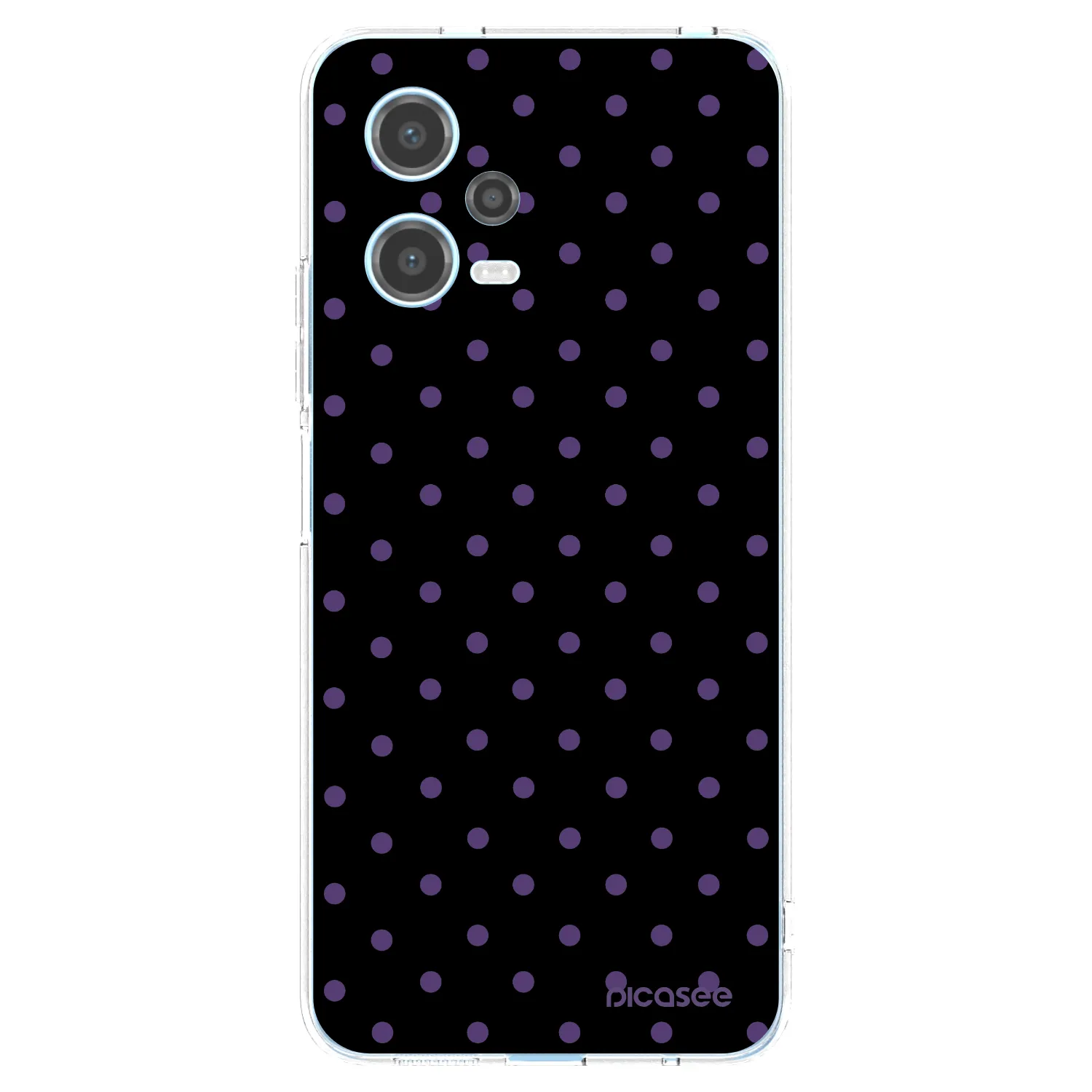 Picasee silikonový průhledný obal pro Xiaomi Redmi Note 12 5G - Flickers