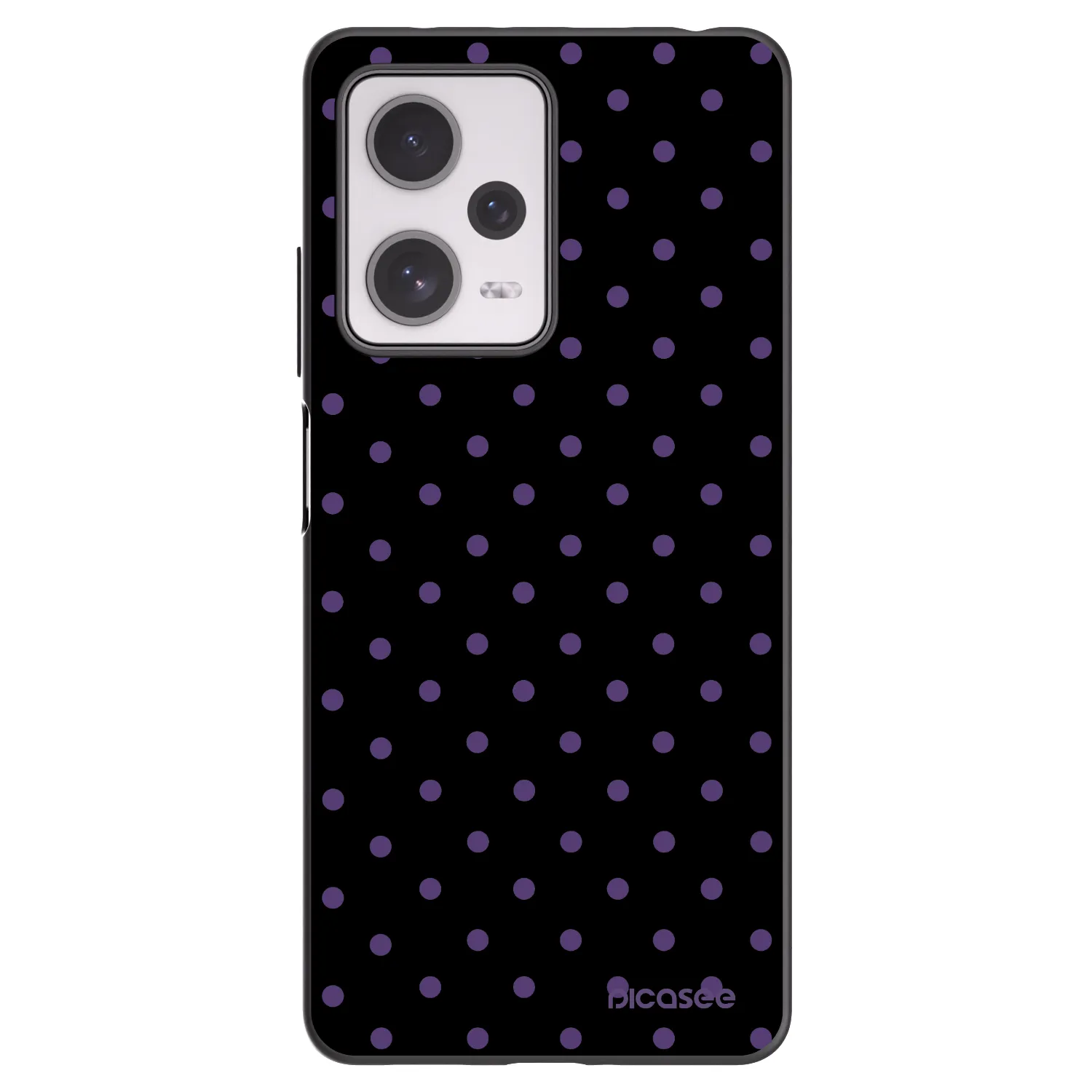 Picasee silikonový černý obal pro Xiaomi Redmi Note 12 Pro+ 5G - Flickers