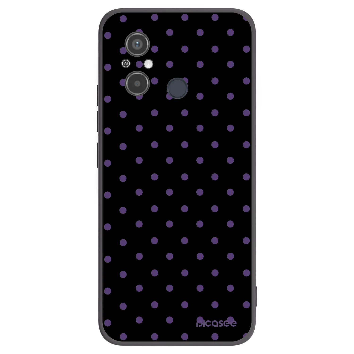 Picasee silikonový černý obal pro Xiaomi Redmi 12C - Flickers