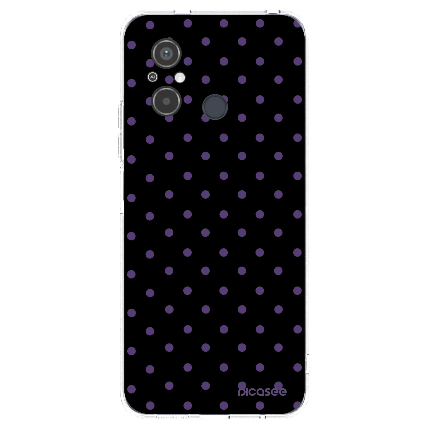 Picasee silikonový průhledný obal pro Xiaomi Redmi 12C - Flickers