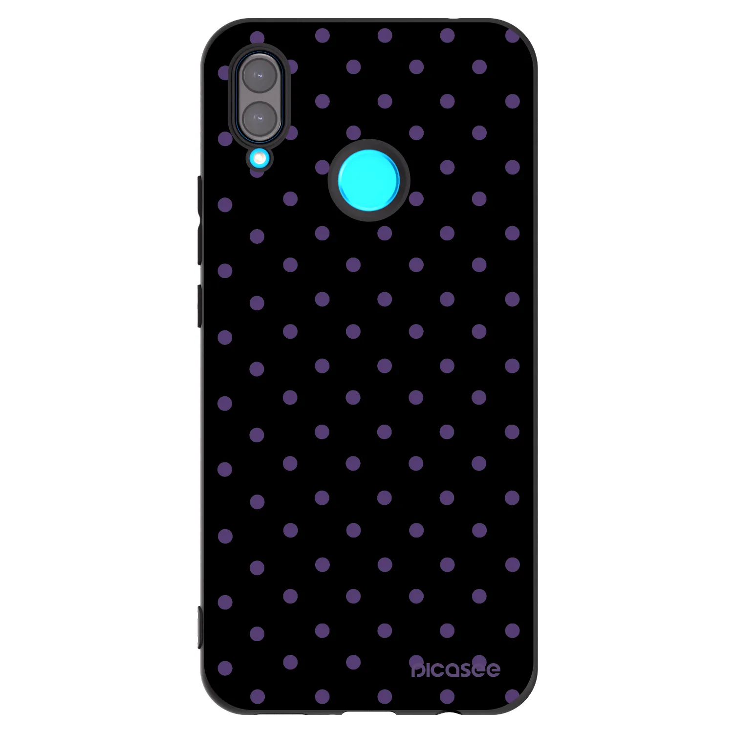 Picasee silikonový černý obal pro Huawei Nova 3i - Flickers