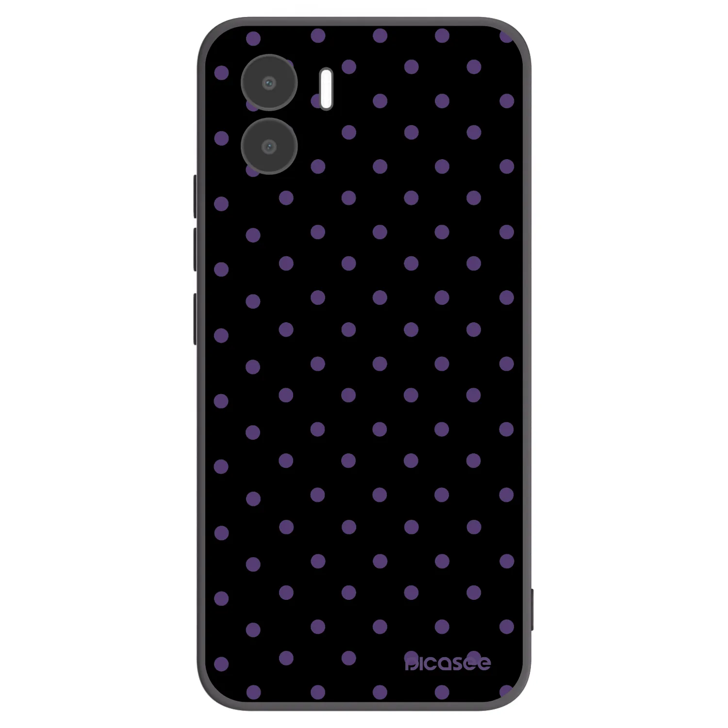 Picasee silikonový černý obal pro Xiaomi Redmi A2 - Flickers