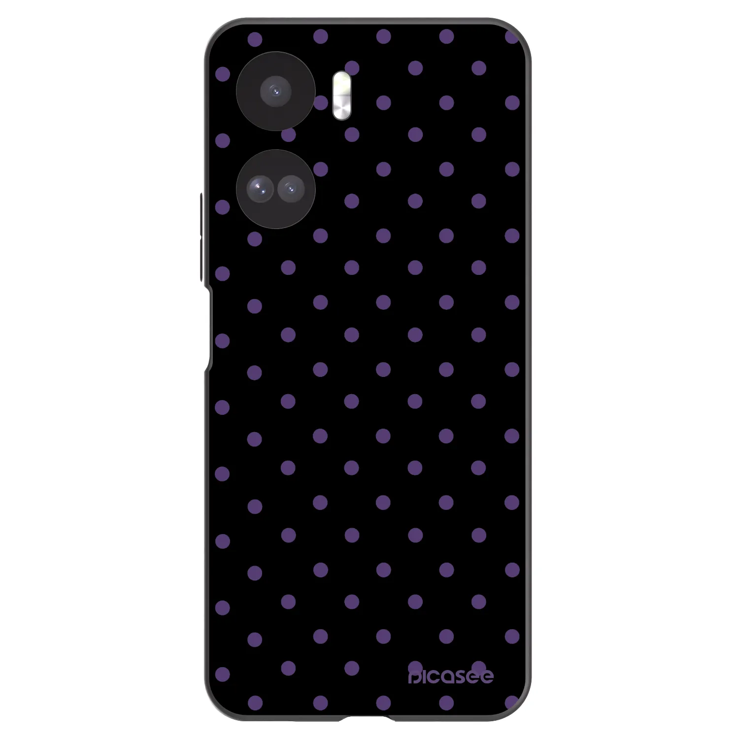 Picasee silikonový černý obal pro Honor 90 Lite 5G - Flickers