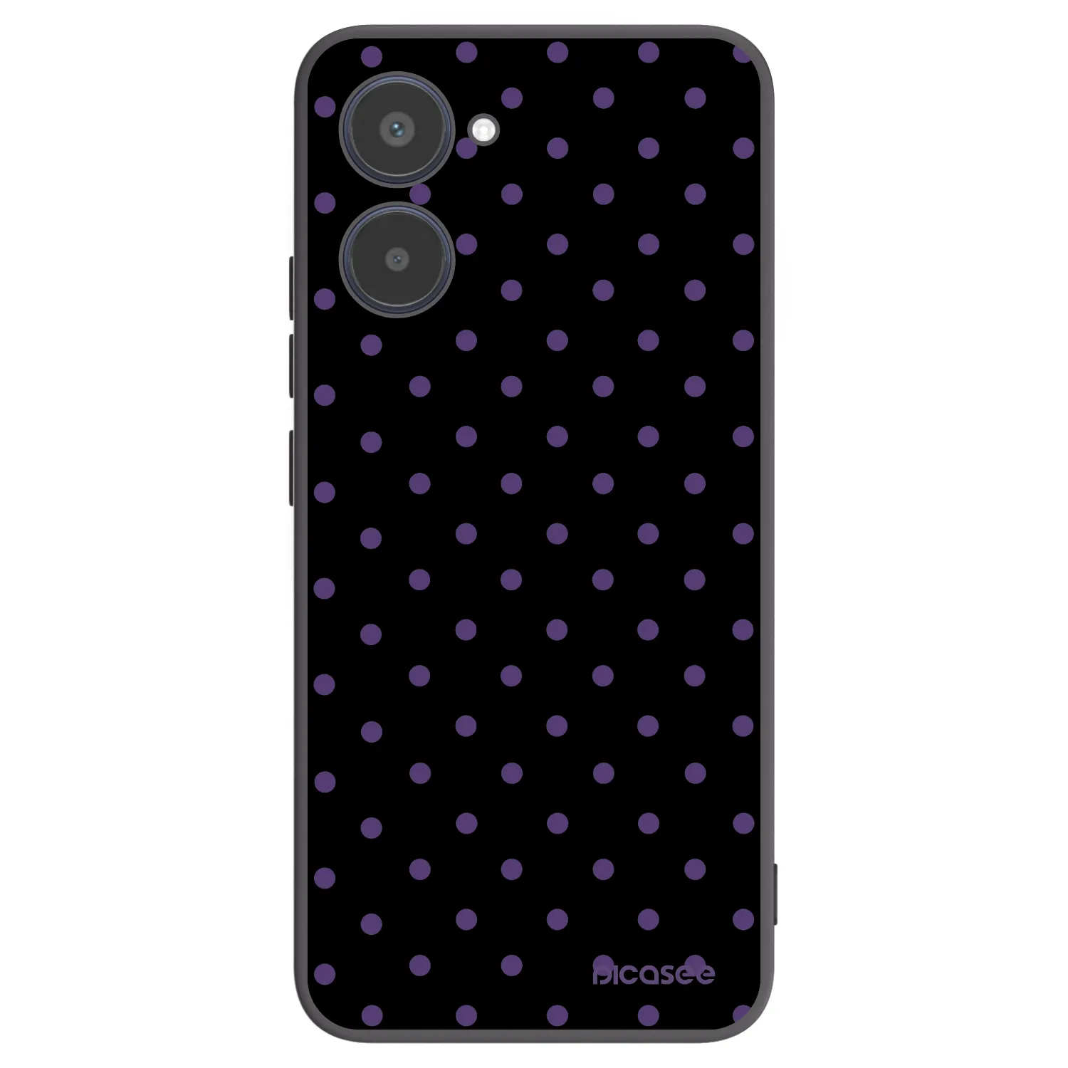 Picasee silikonový černý obal pro Realme 10 4G - Flickers