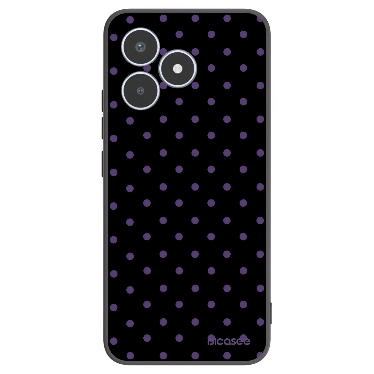 Picasee silikonový černý obal pro Realme C53 - Flickers