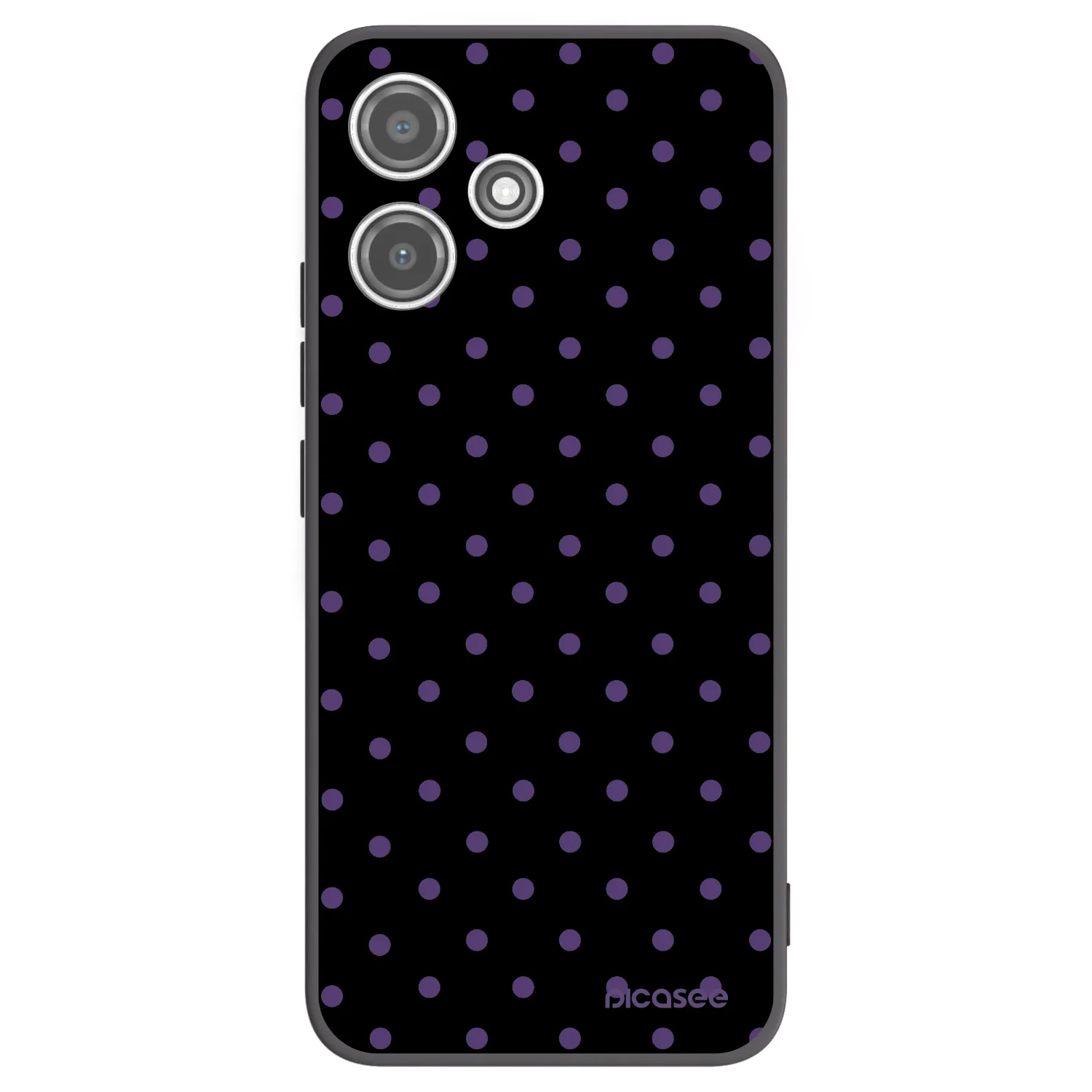 Picasee silikonový černý obal pro Xiaomi Redmi 12 5G - Flickers