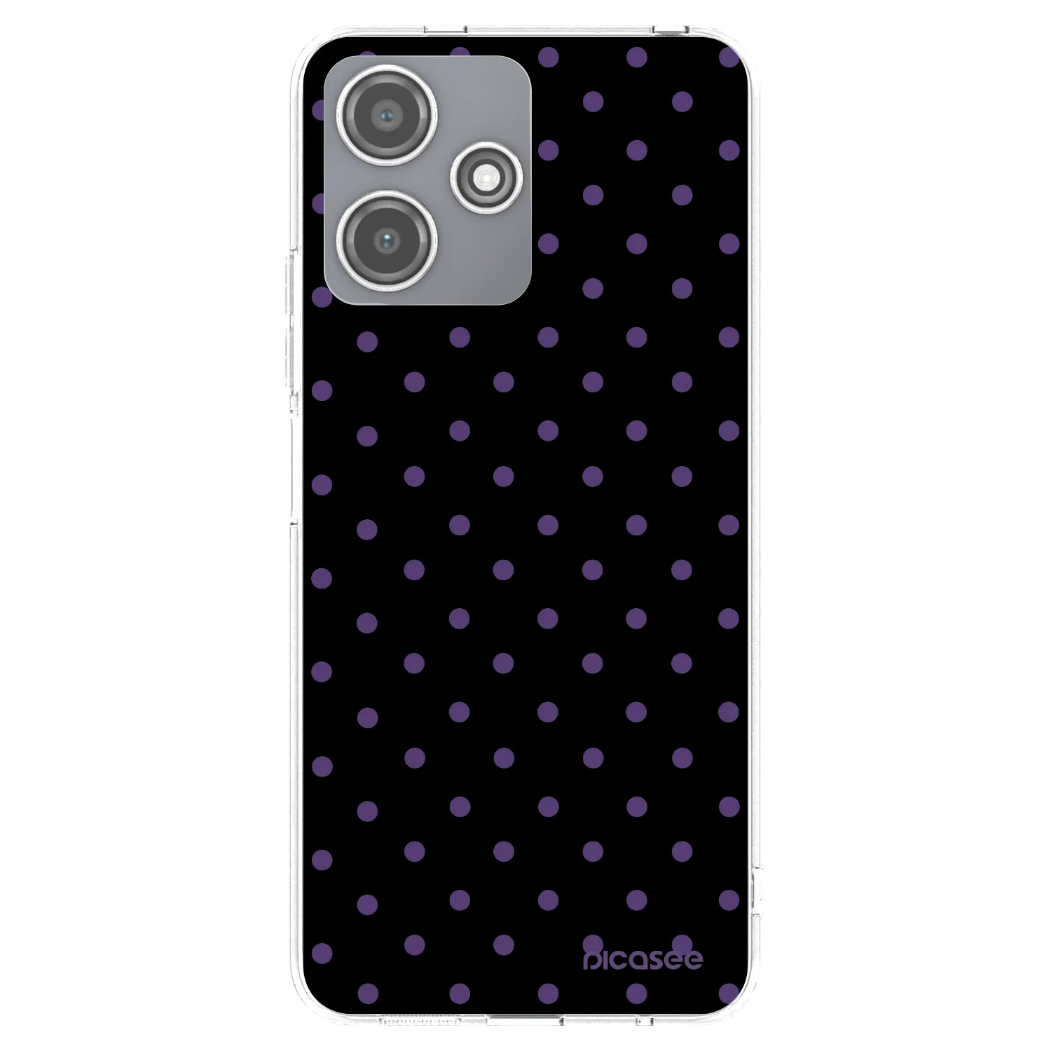 Picasee silikonový průhledný obal pro Xiaomi Redmi 12 5G - Flickers