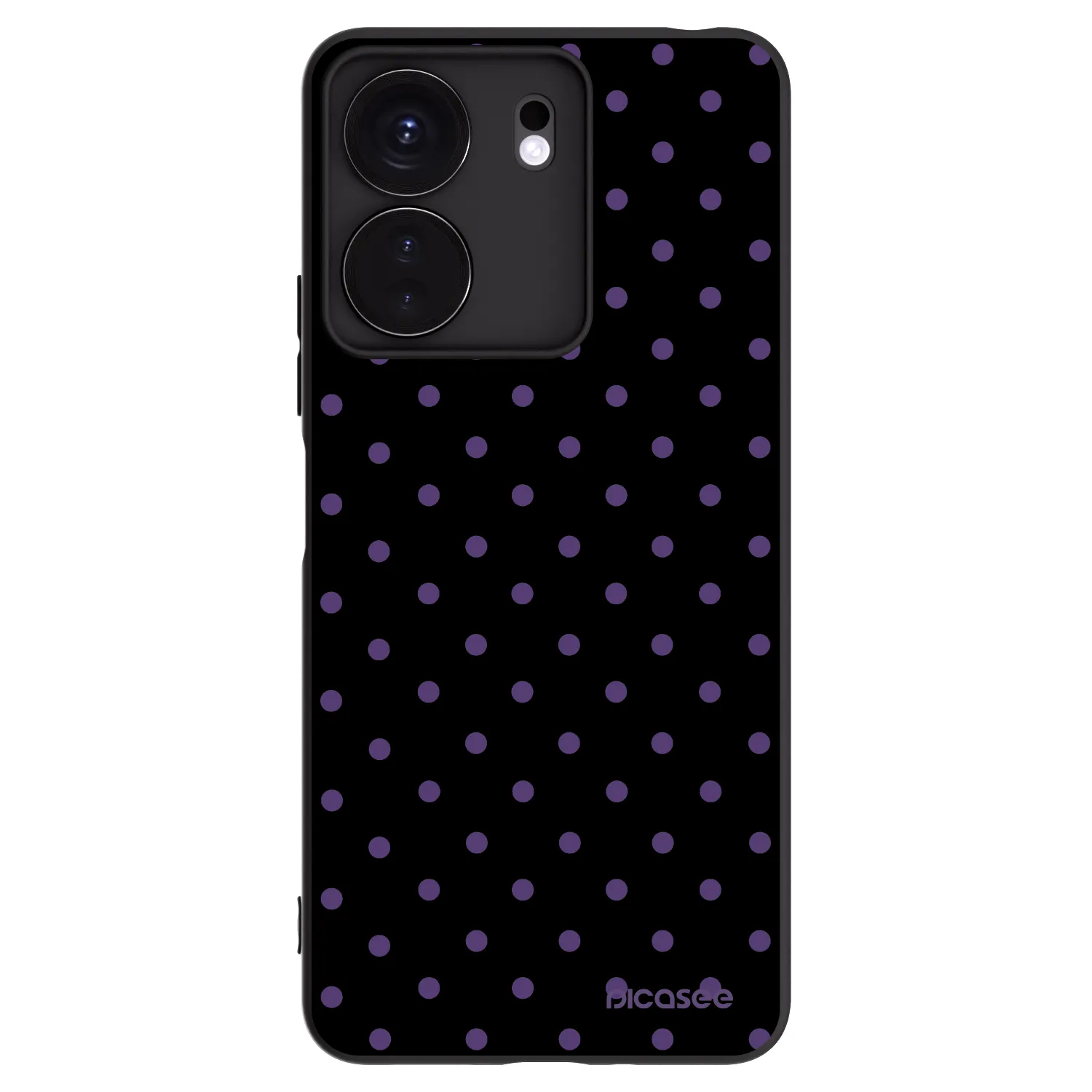 Picasee silikonový černý obal pro Xiaomi Redmi 13C 4G - Flickers