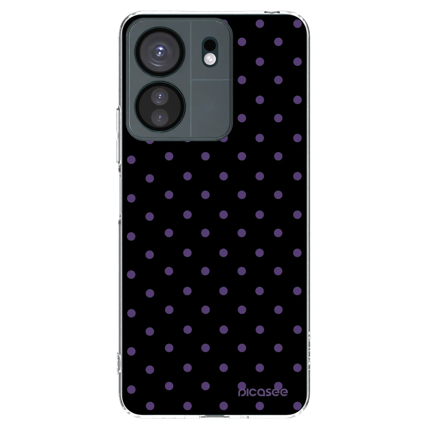 Picasee silikonový průhledný obal pro Xiaomi Redmi 13C 4G - Flickers