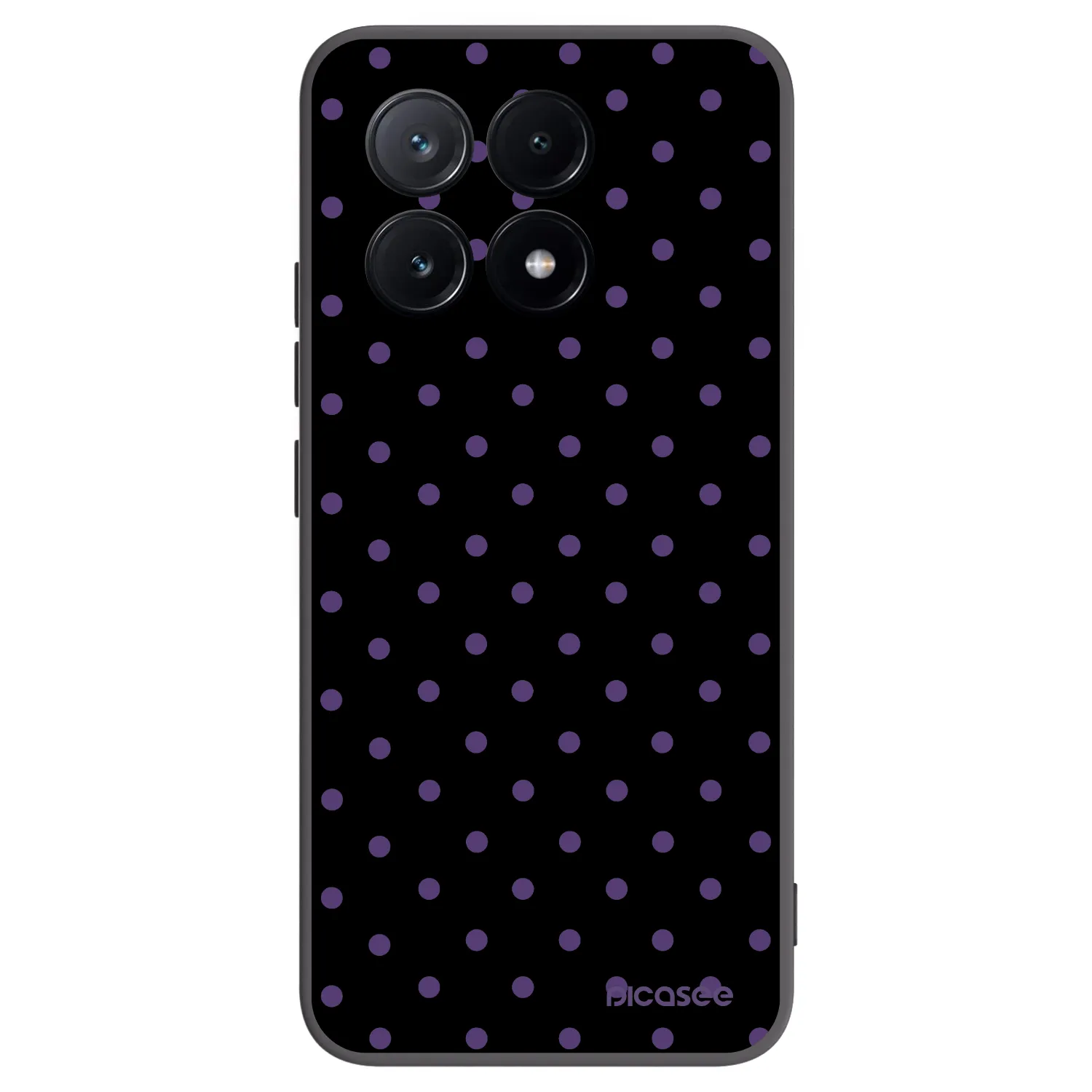 Picasee silikonový černý obal pro Xiaomi Poco X6 Pro - Flickers
