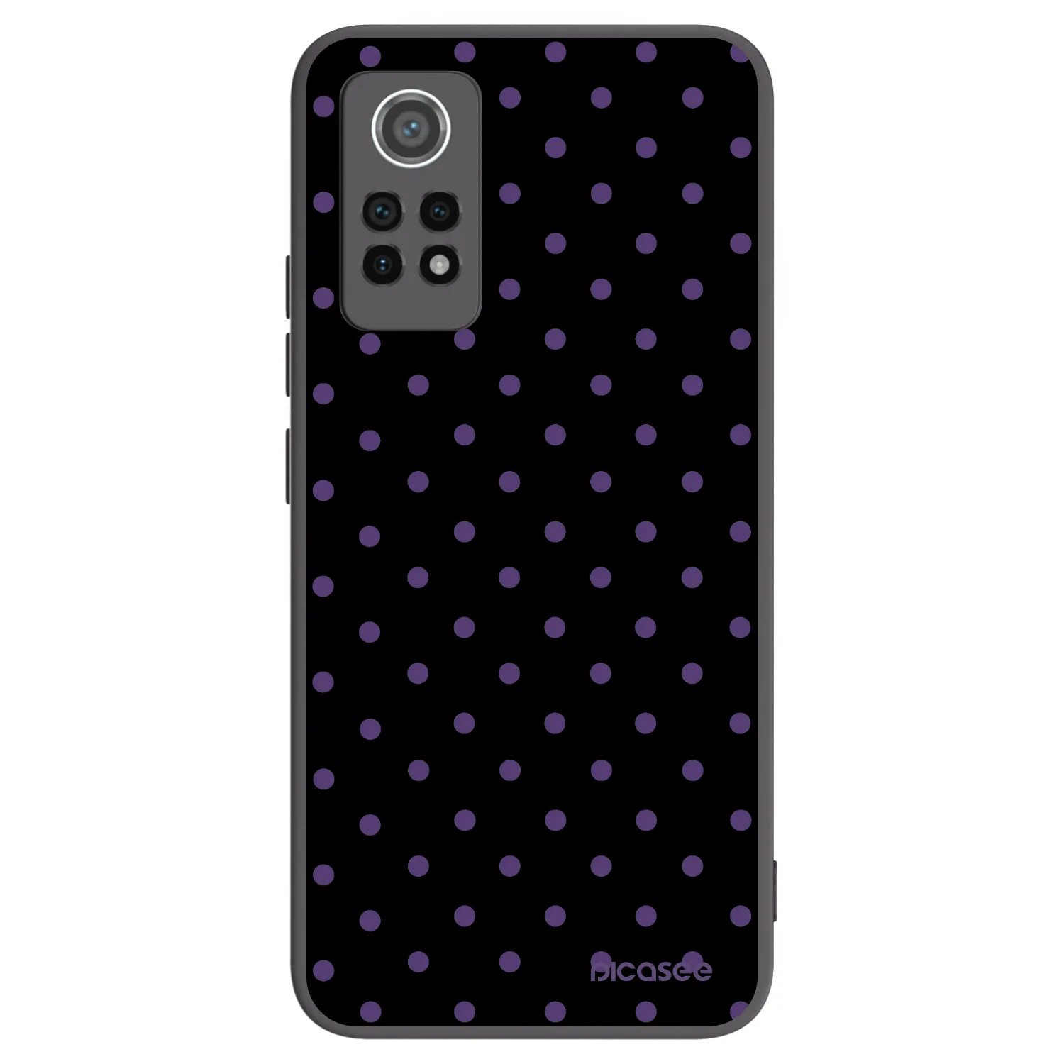 Picasee silikonový černý obal pro Xiaomi Redmi Note 12 Pro 4G - Flickers