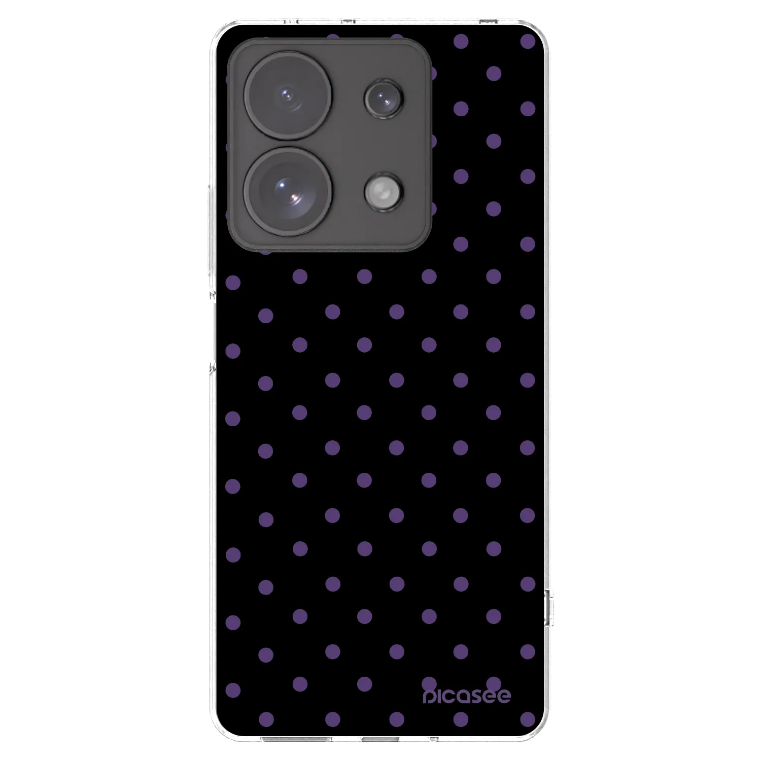 Picasee silikonový průhledný obal pro Xiaomi Redmi Note 13 Pro 4G - Flickers