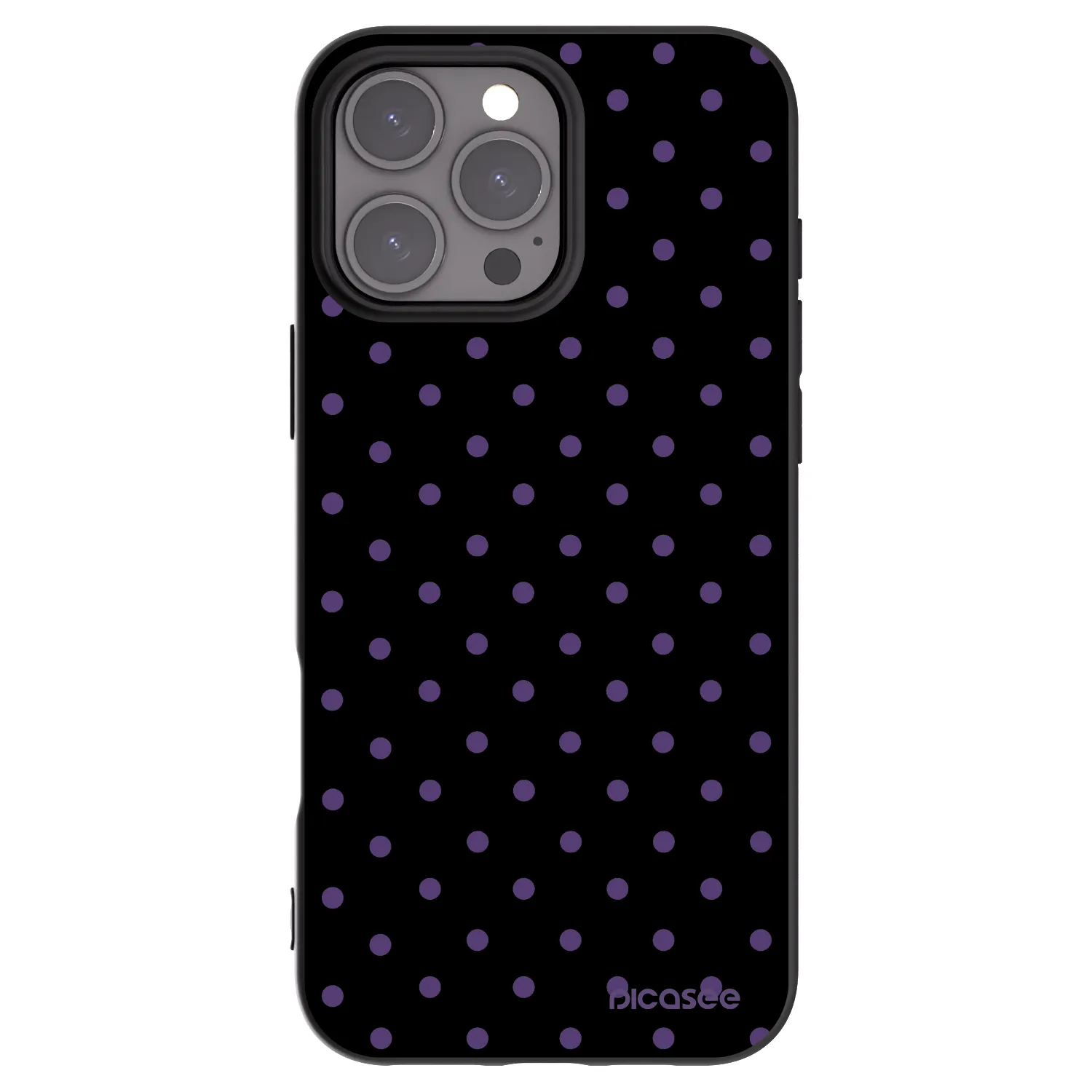 Picasee silikonový černý obal pro Apple iPhone 16 Pro Max - Flickers