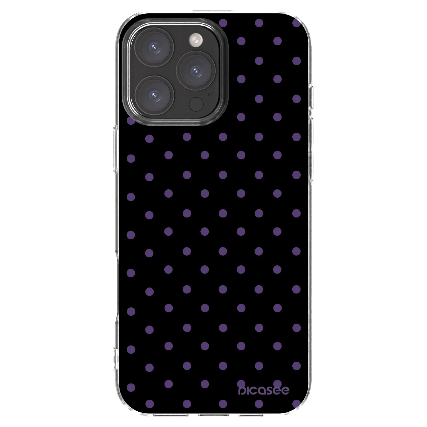 Picasee silikonový průhledný obal pro Apple iPhone 16 Pro Max - Flickers