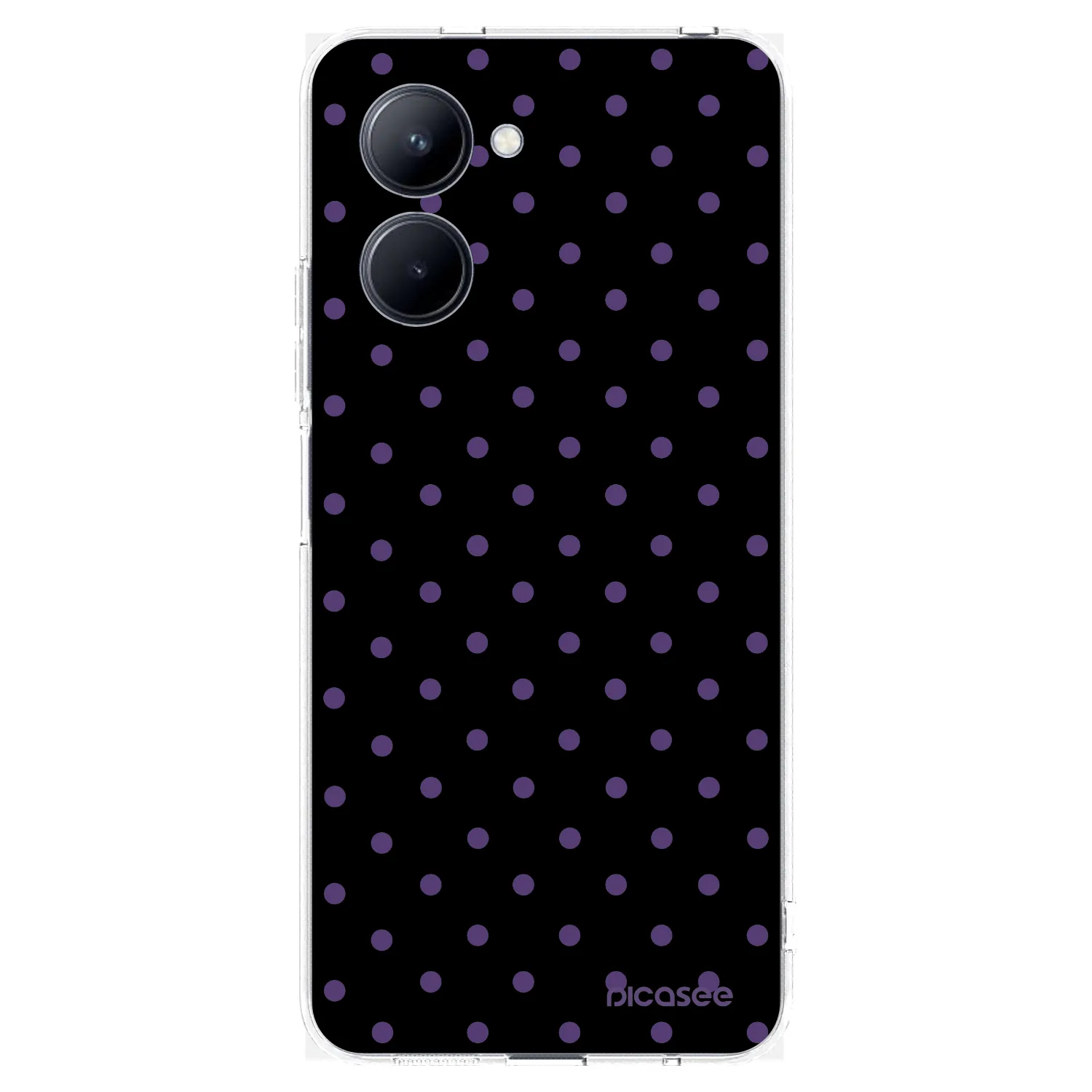 Picasee silikonový průhledný obal pro Realme C33 (2023) - Flickers