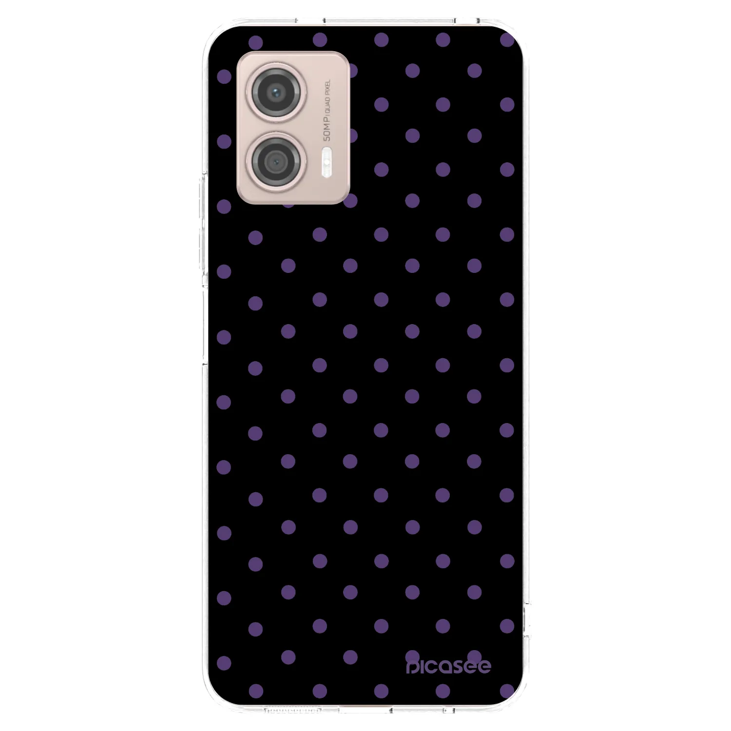 Picasee silikonový průhledný obal pro Motorola Moto G53 5G - Flickers