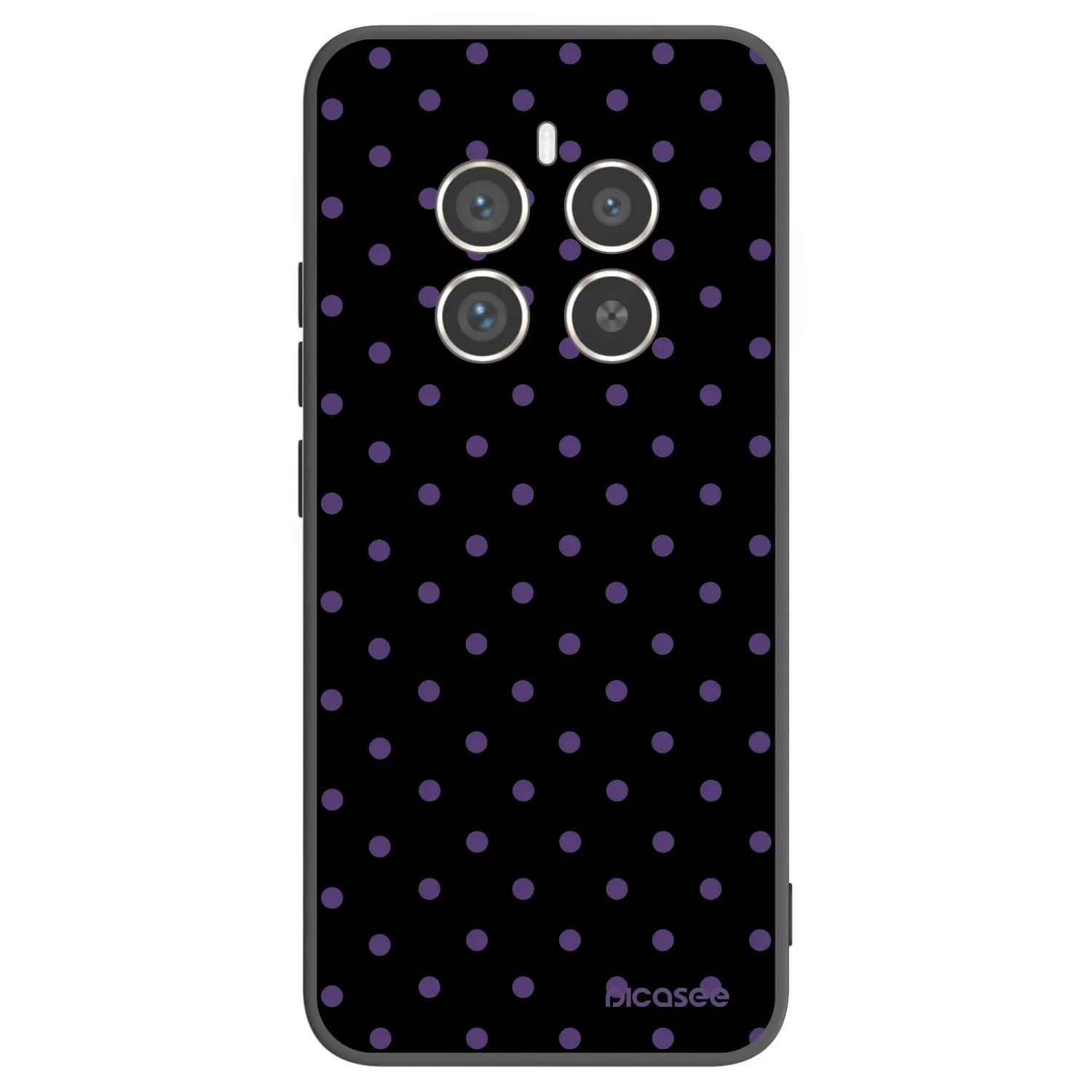 Picasee silikonový černý obal pro Realme 12 Pro 5G - Flickers