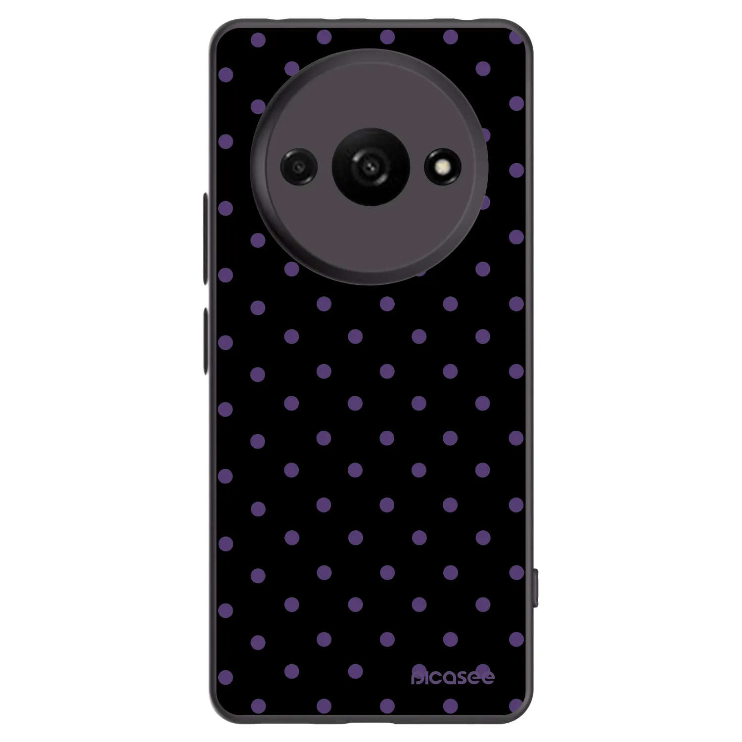 Picasee silikonový černý obal pro Xiaomi Redmi A3 - Flickers