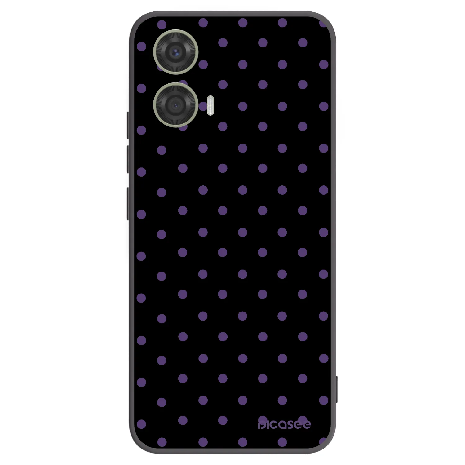 Picasee silikonový černý obal pro Motorola Moto G24 - Flickers