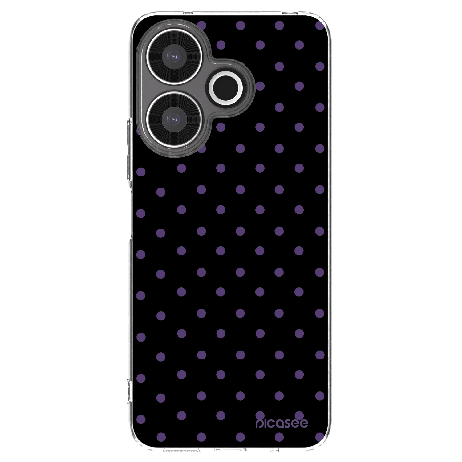 Picasee silikonový průhledný obal pro Xiaomi Redmi 13 4G - Flickers
