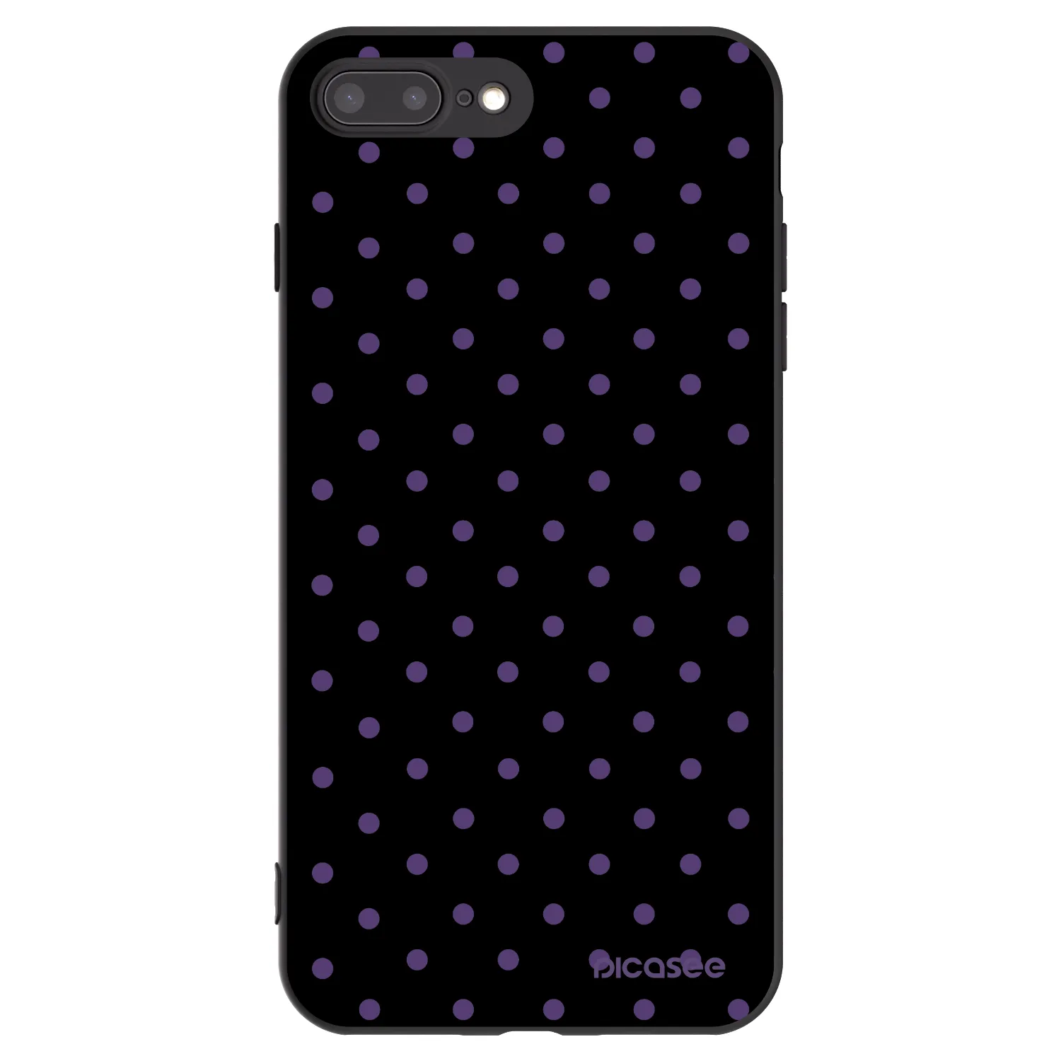 Picasee silikonový černý obal pro Apple iPhone 7 Plus - Flickers