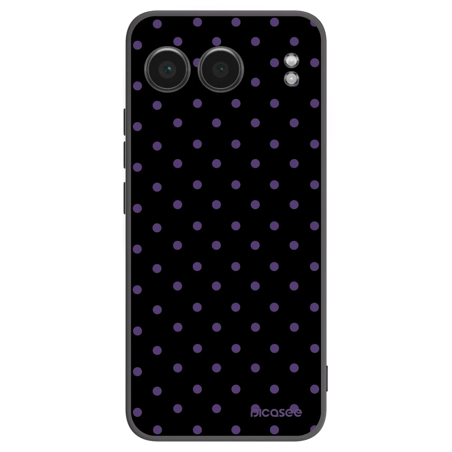 Picasee silikonový černý obal pro OnePlus Nord 4 - Flickers