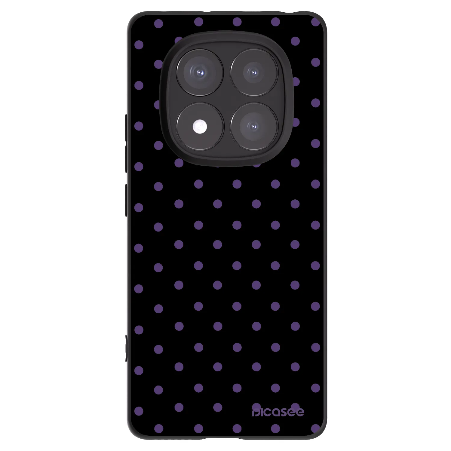 Picasee silikonový černý obal pro Xiaomi Redmi Note 14 Pro+ 5G - Flickers