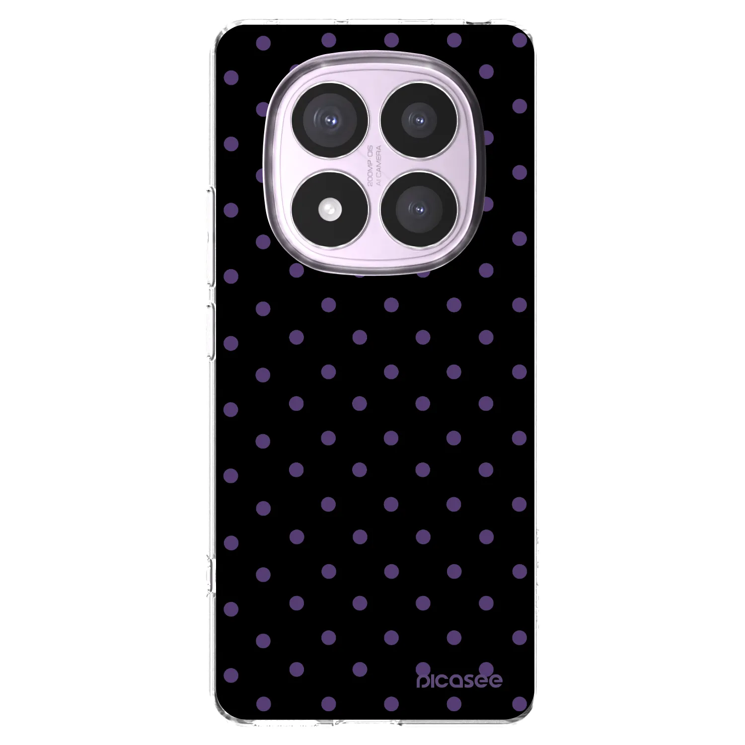 Picasee silikonový průhledný obal pro Xiaomi Redmi Note 14 Pro 5G - Flickers