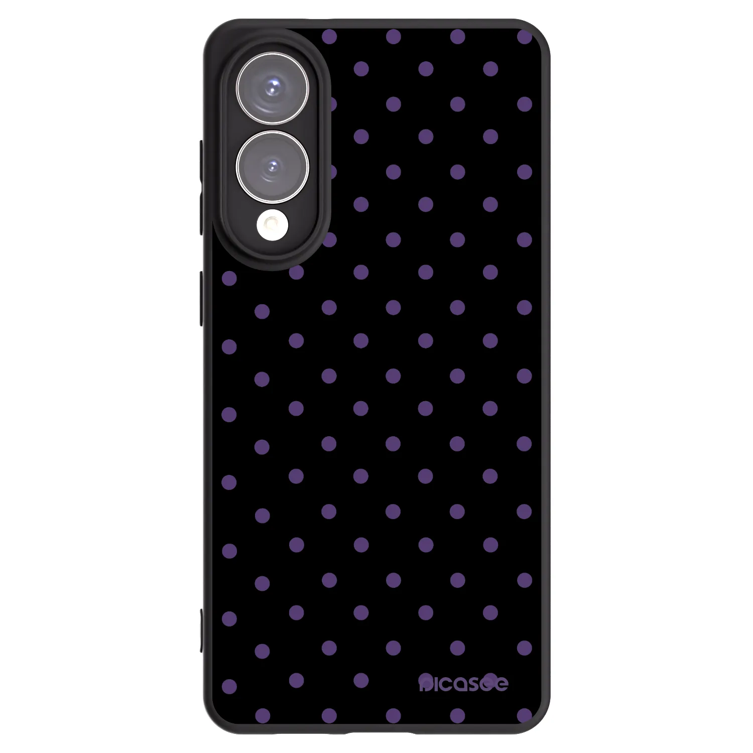 Picasee silikonový černý obal pro Samsung Galaxy S25 Edge 5G - Flickers