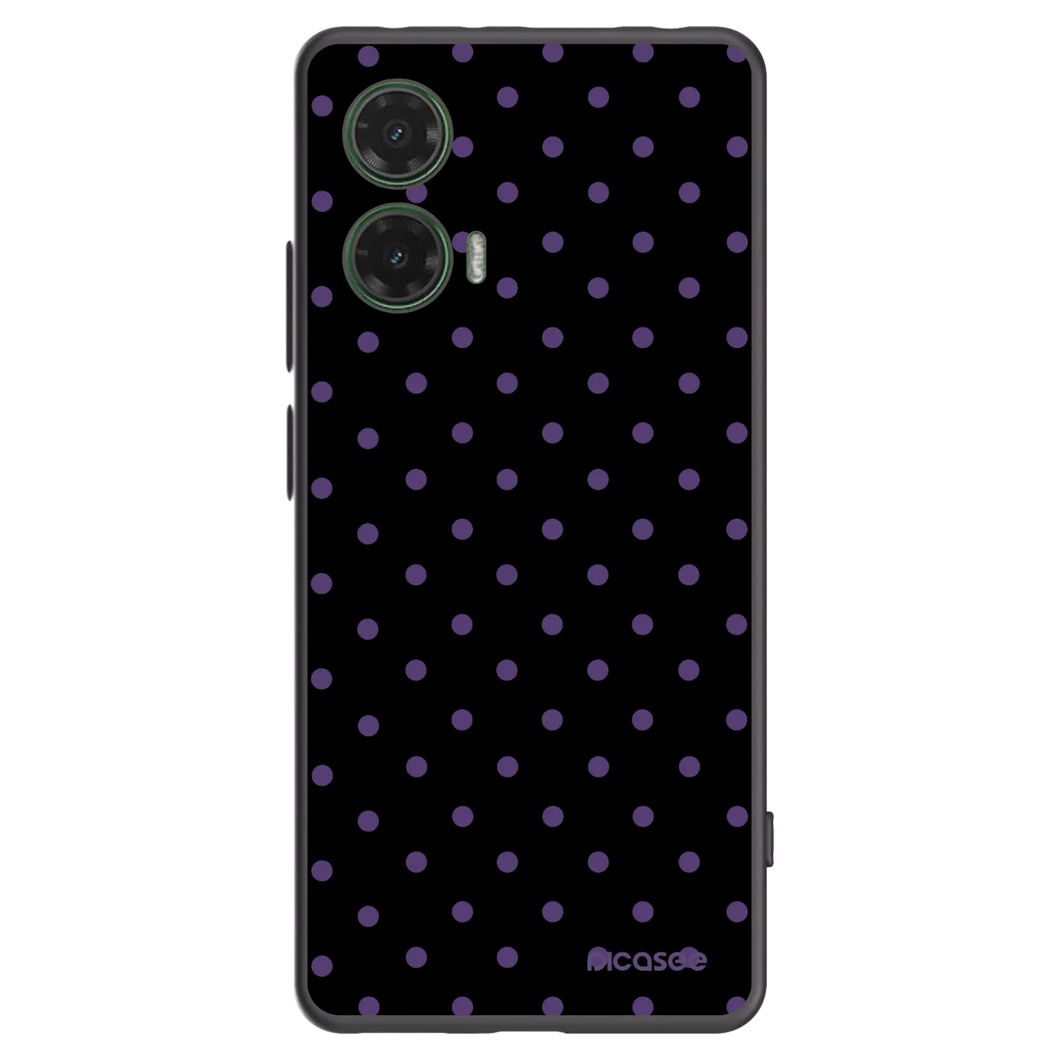 Picasee silikonový černý obal pro Motorola Moto G35 5G - Flickers