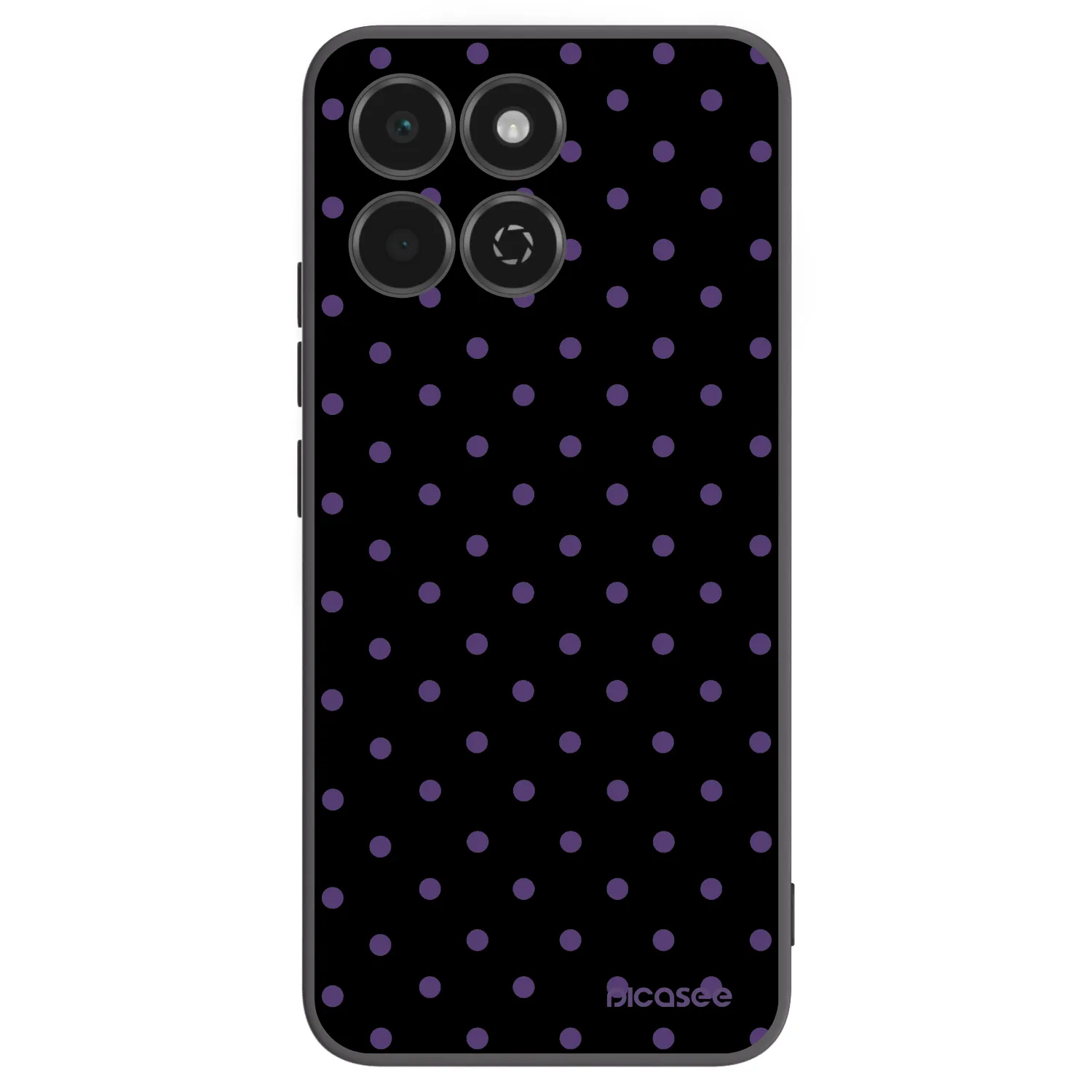 Picasee silikonový černý obal pro Honor 200 Smart 5G - Flickers